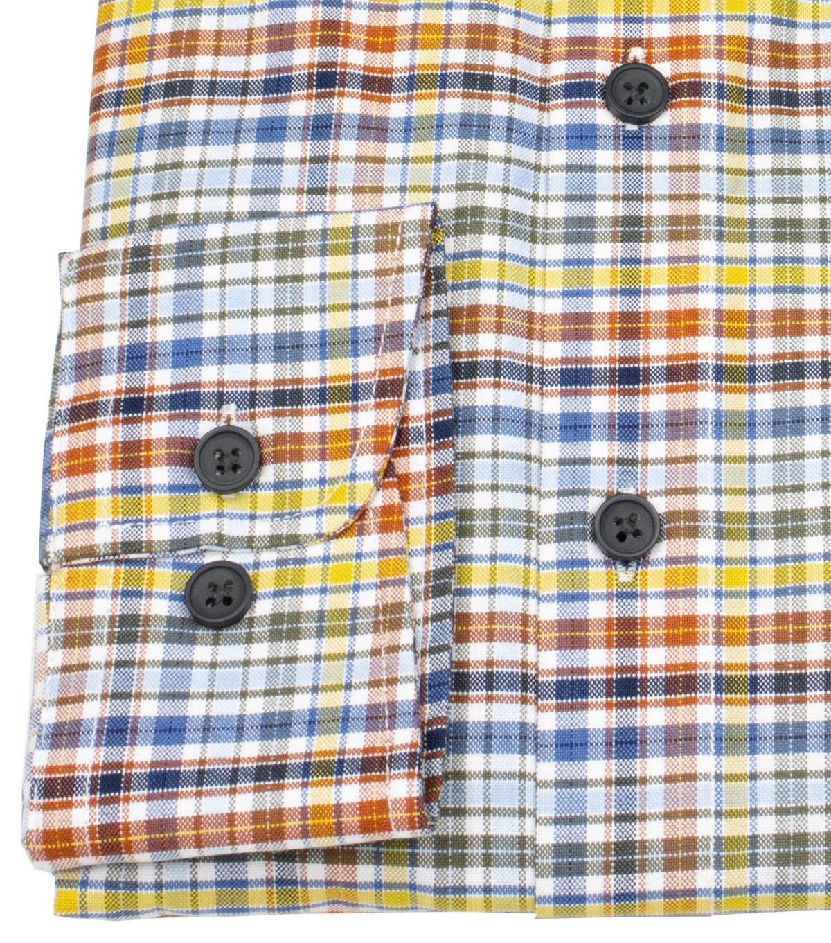 Redmond Hemd - Comfort Fit - Button Down Kragen - kariert - mehrfarbig