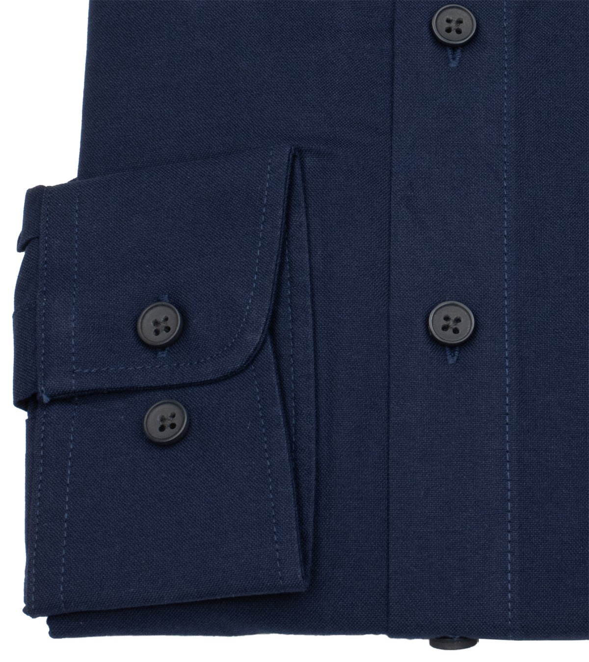 Redmond Hemd - Comfort Fit - Button Down Kragen - Oxford Struktur - dunkelblau