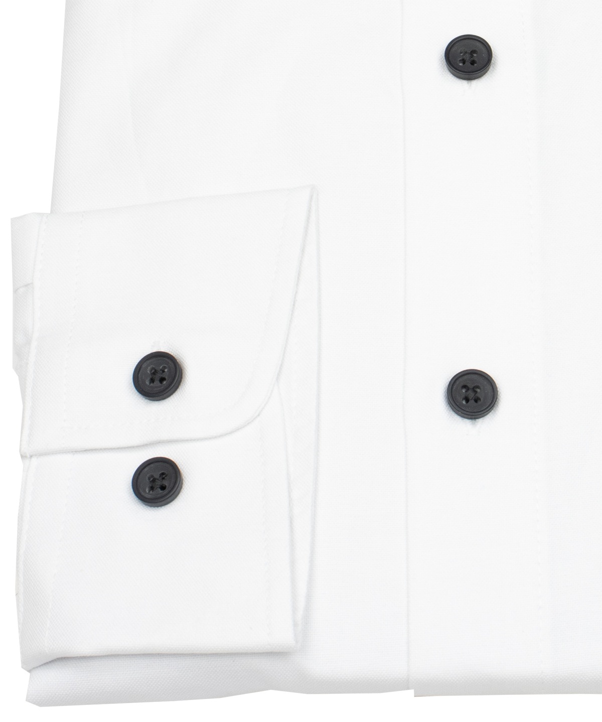 Redmond Hemd - Modern Fit - Button Down Kragen - Oxford Struktur - weiß