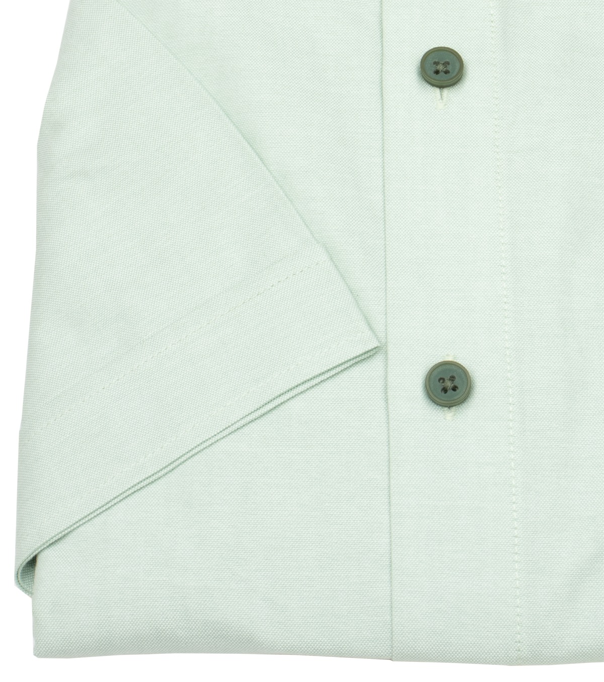 Redmond Kurzarmhemd - Comfort Fit - Button Down Kragen - grün