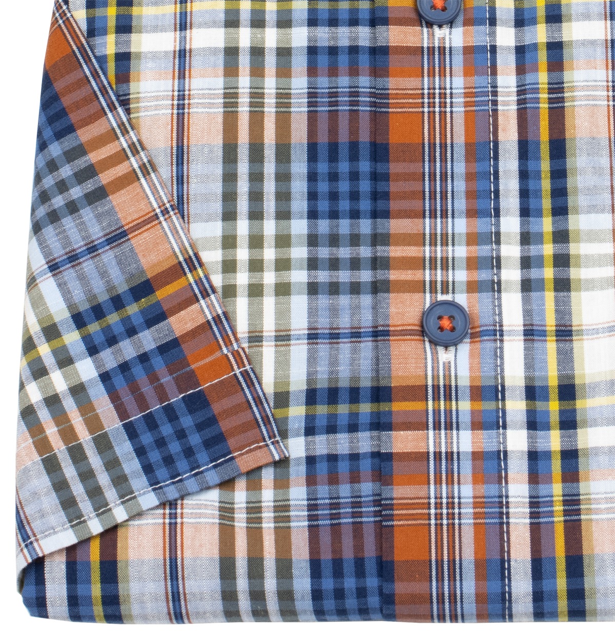 Redmond Kurzarmhemd - Comfort Fit - kariert - mehrfarbig