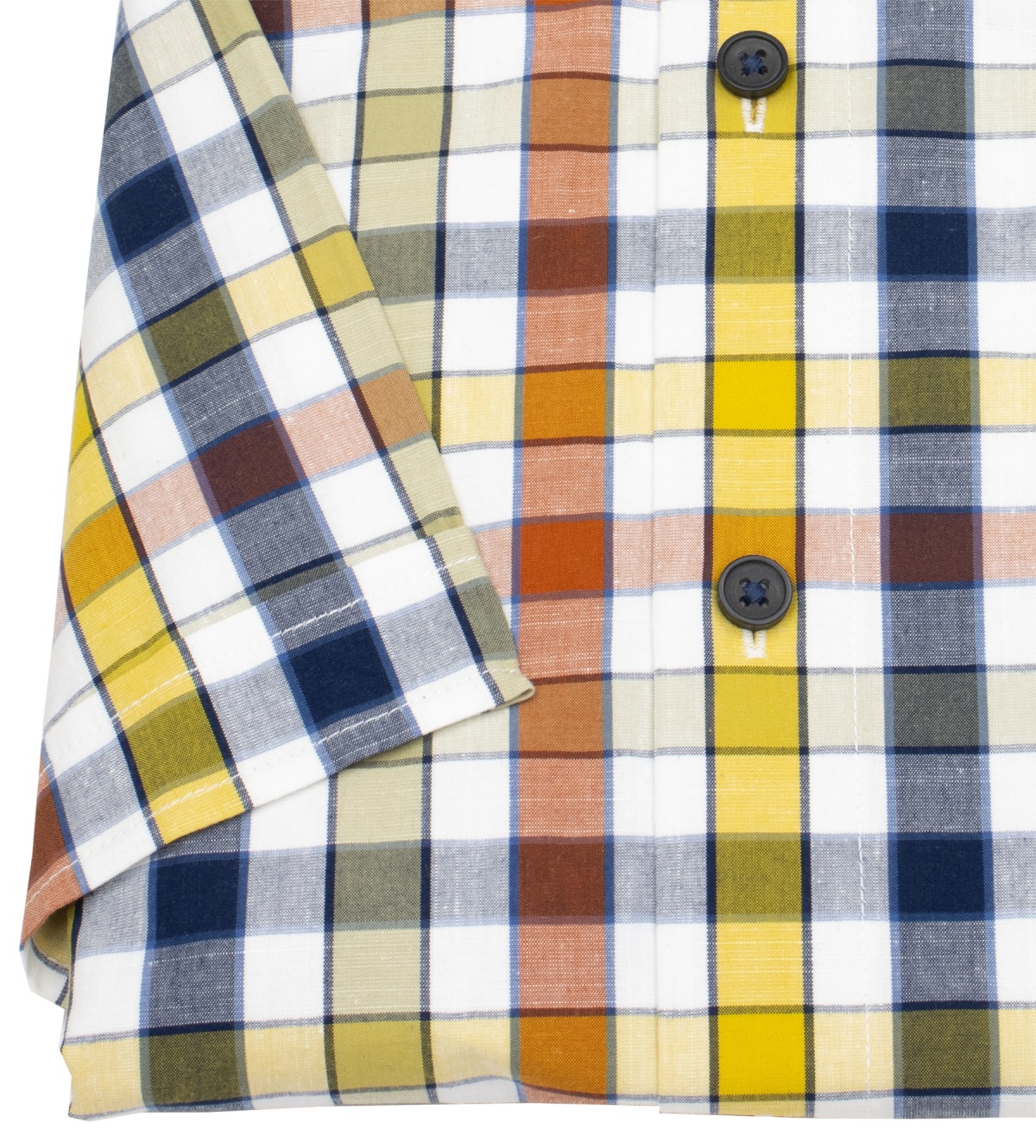 Redmond Kurzarmhemd - Comfort Fit - kariert - mehrfarbig