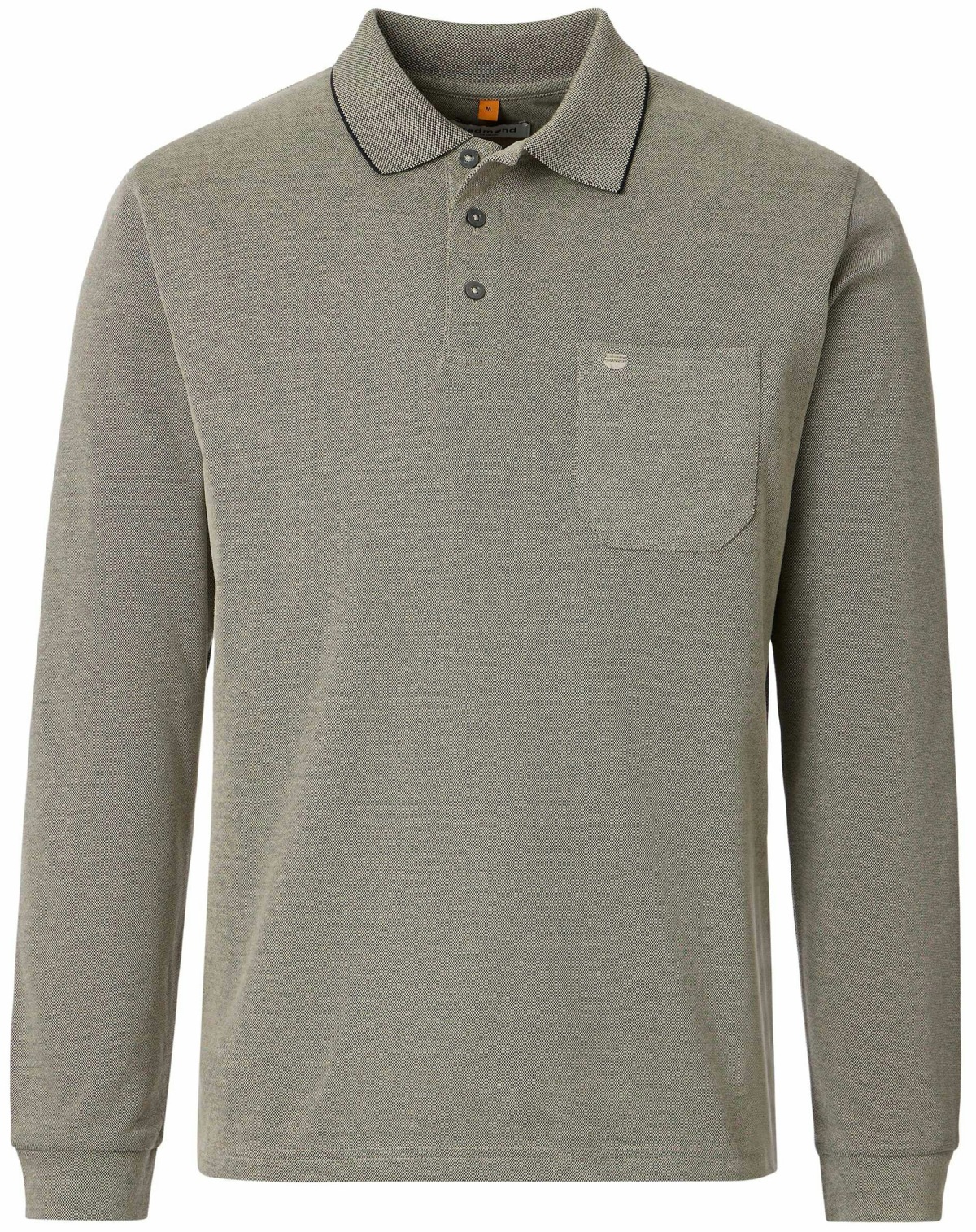 Redmond Poloshirt - Regular Fit - Langarm - Wash and Wear - beige