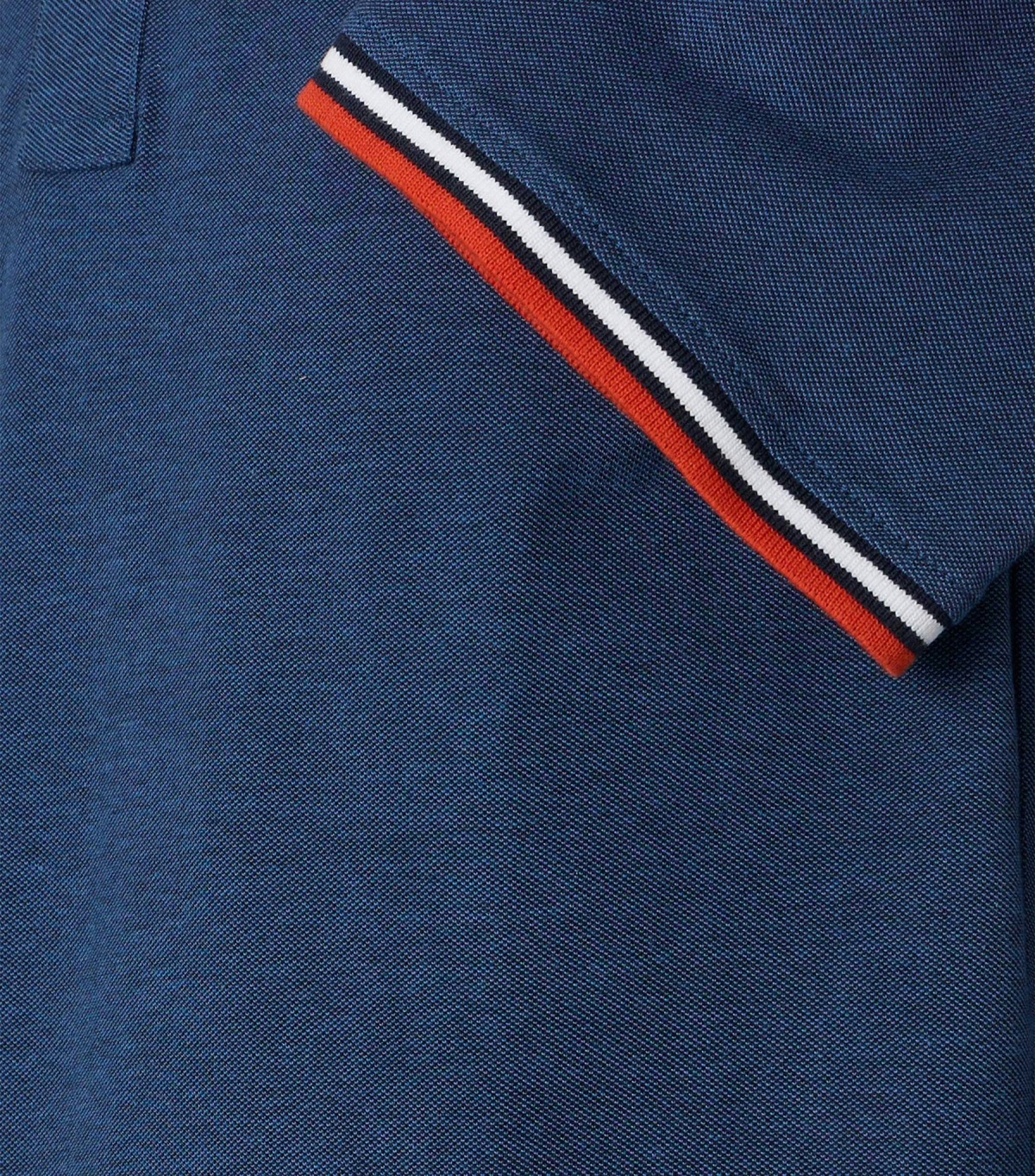 Redmond Poloshirt - Regular Fit - Piqué - Kontrastkragen - blau