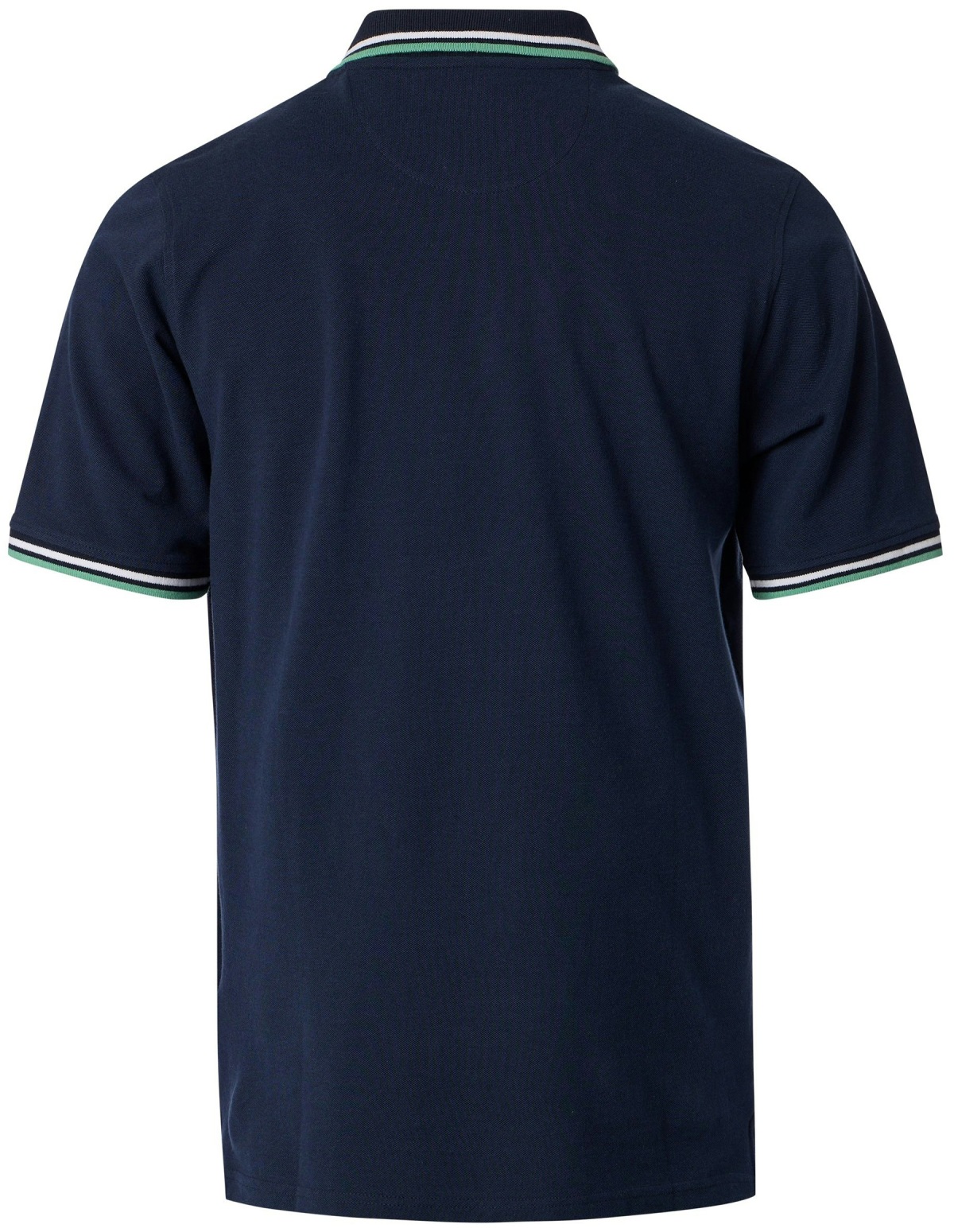 Redmond Poloshirt - Regular Fit - Piqué - Kontrastkragen - dunkelblau
