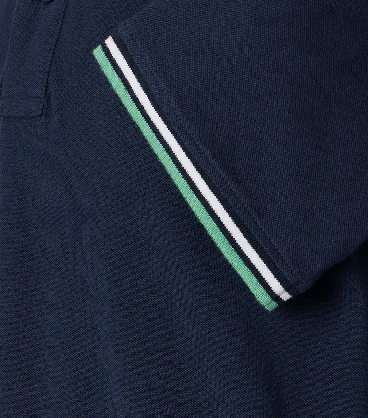 Redmond Poloshirt - Regular Fit - Piqué - Kontrastkragen - dunkelblau