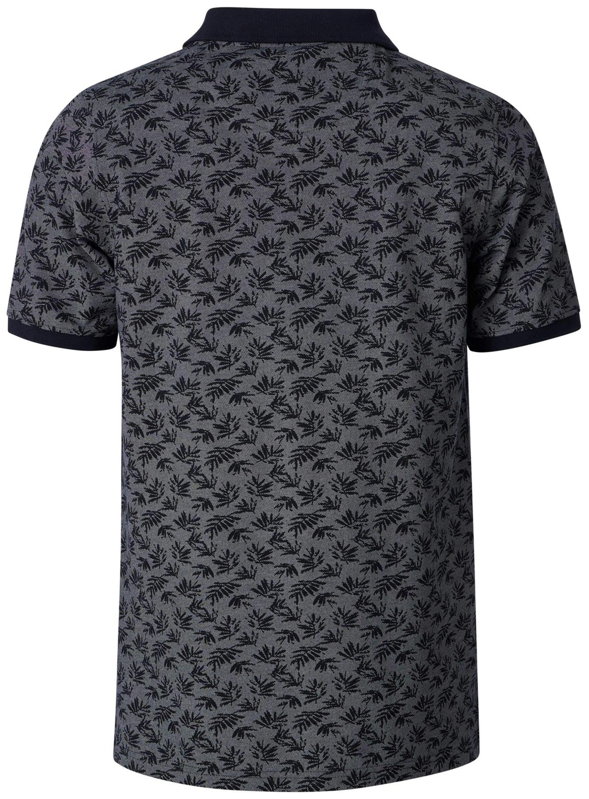 Redmond Poloshirt - Regular Fit - Piqué - Print - dunkelblau