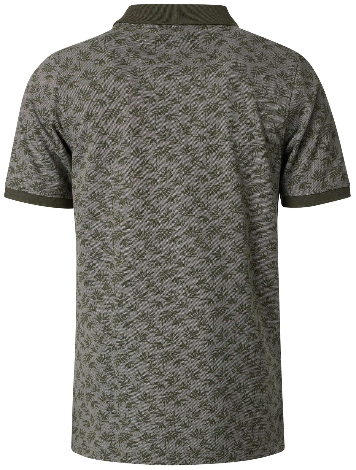Redmond Poloshirt - Regular Fit - Piqué - Print - grün