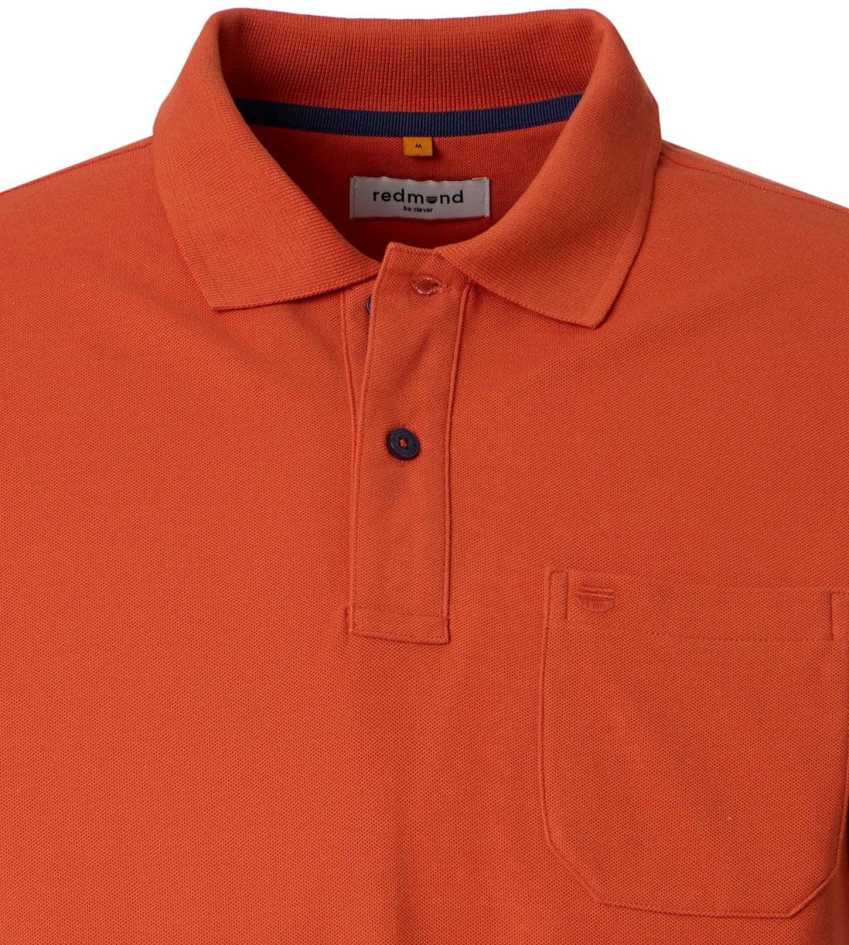 Redmond Poloshirt - Regular Fit - Piqué - terra orange