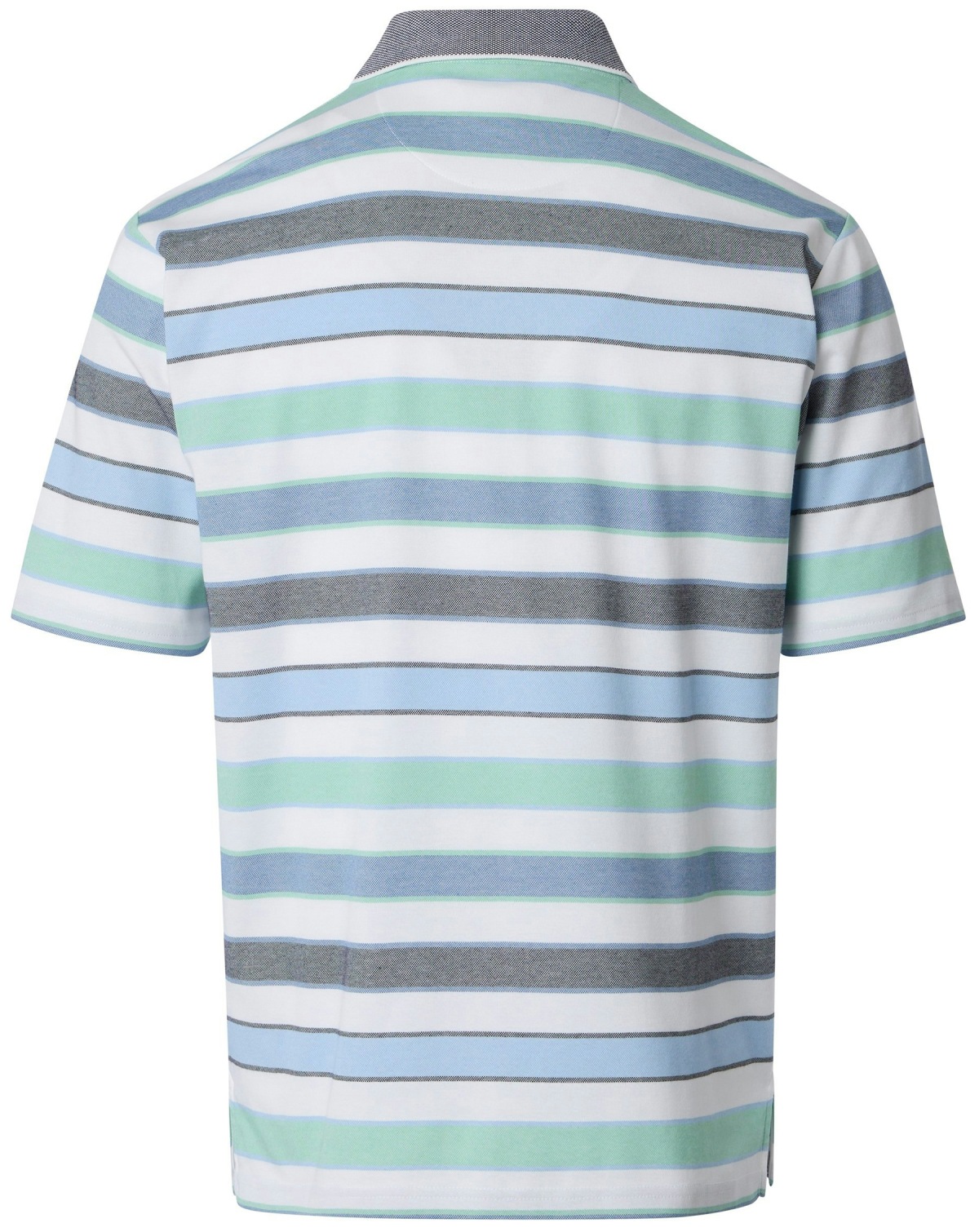 Redmond Poloshirt - Regular Fit - Streifen - grün
