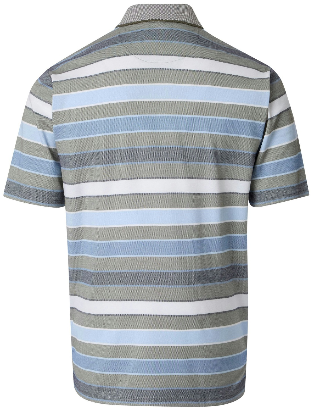 Redmond Poloshirt - Regular Fit - Streifen - grün