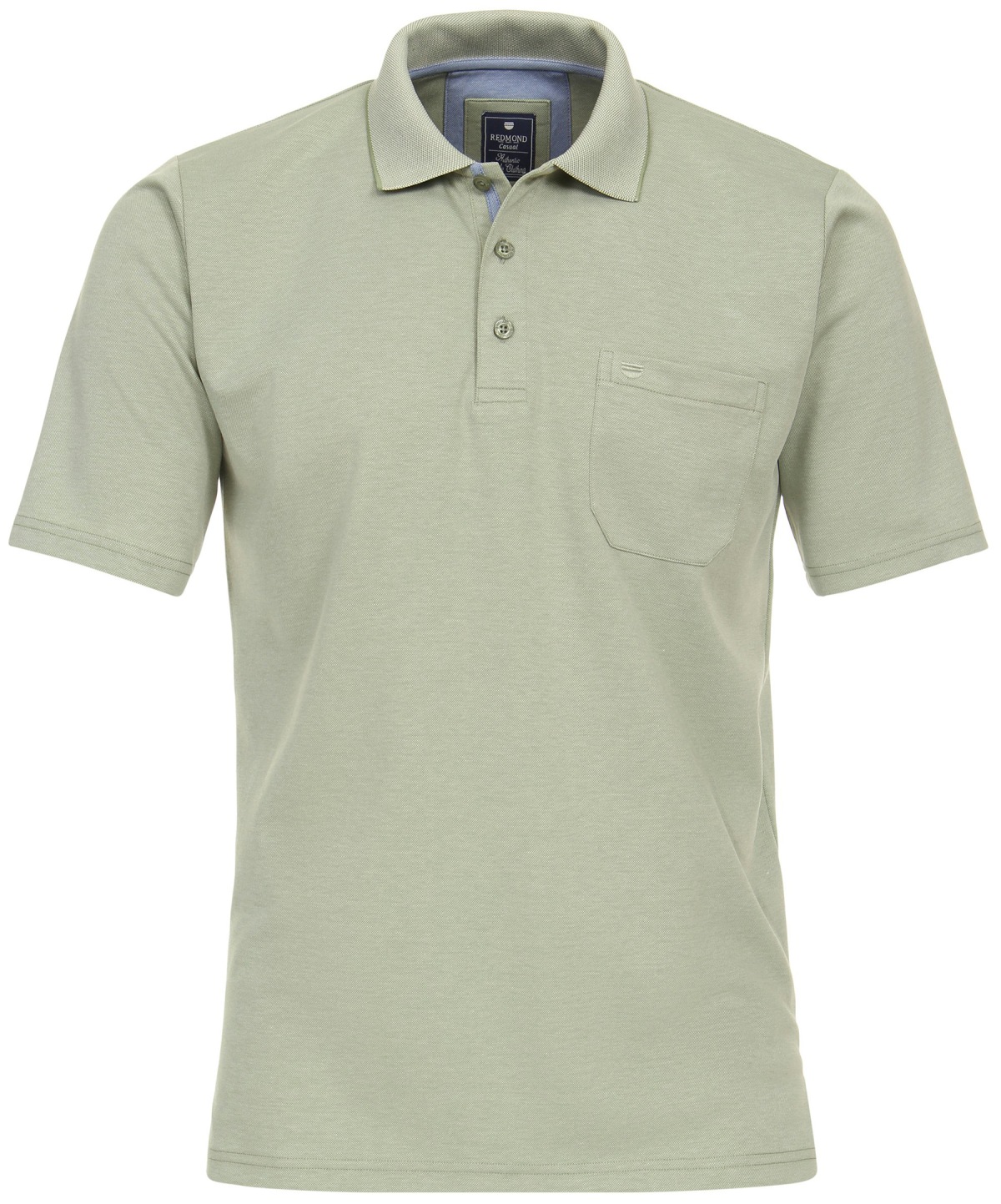 Redmond Poloshirt - Regular Fit - Wash and Wear - hellgrün