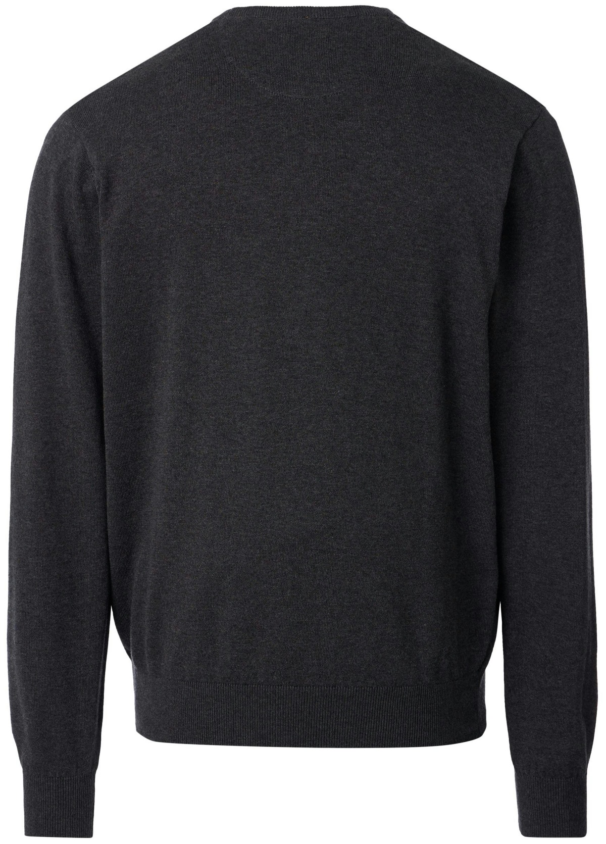 Redmond Pullover - Rundhals-Ausschnitt - anthrazit / dunkelgrau