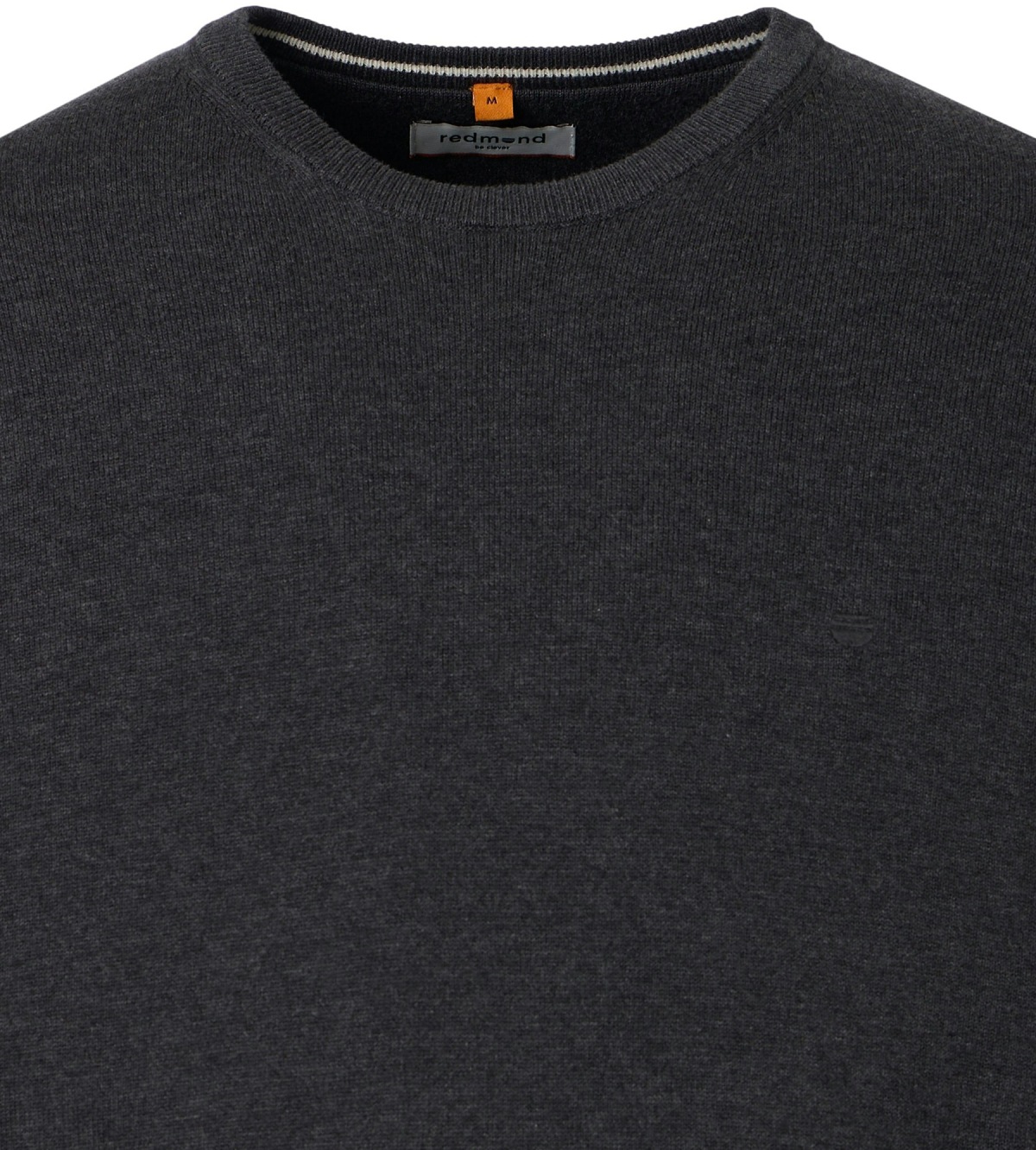 Redmond Pullover - Rundhals-Ausschnitt - anthrazit / dunkelgrau