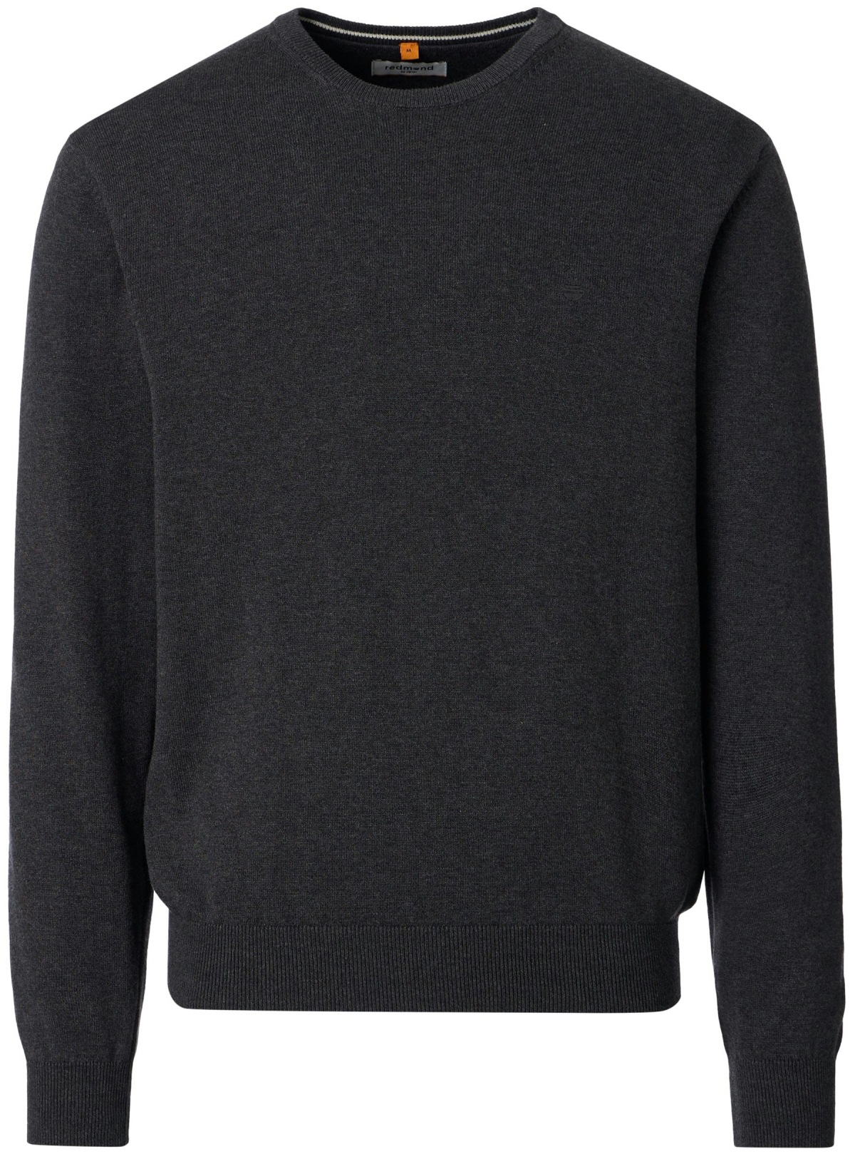 Redmond Pullover - Rundhals-Ausschnitt - anthrazit / dunkelgrau