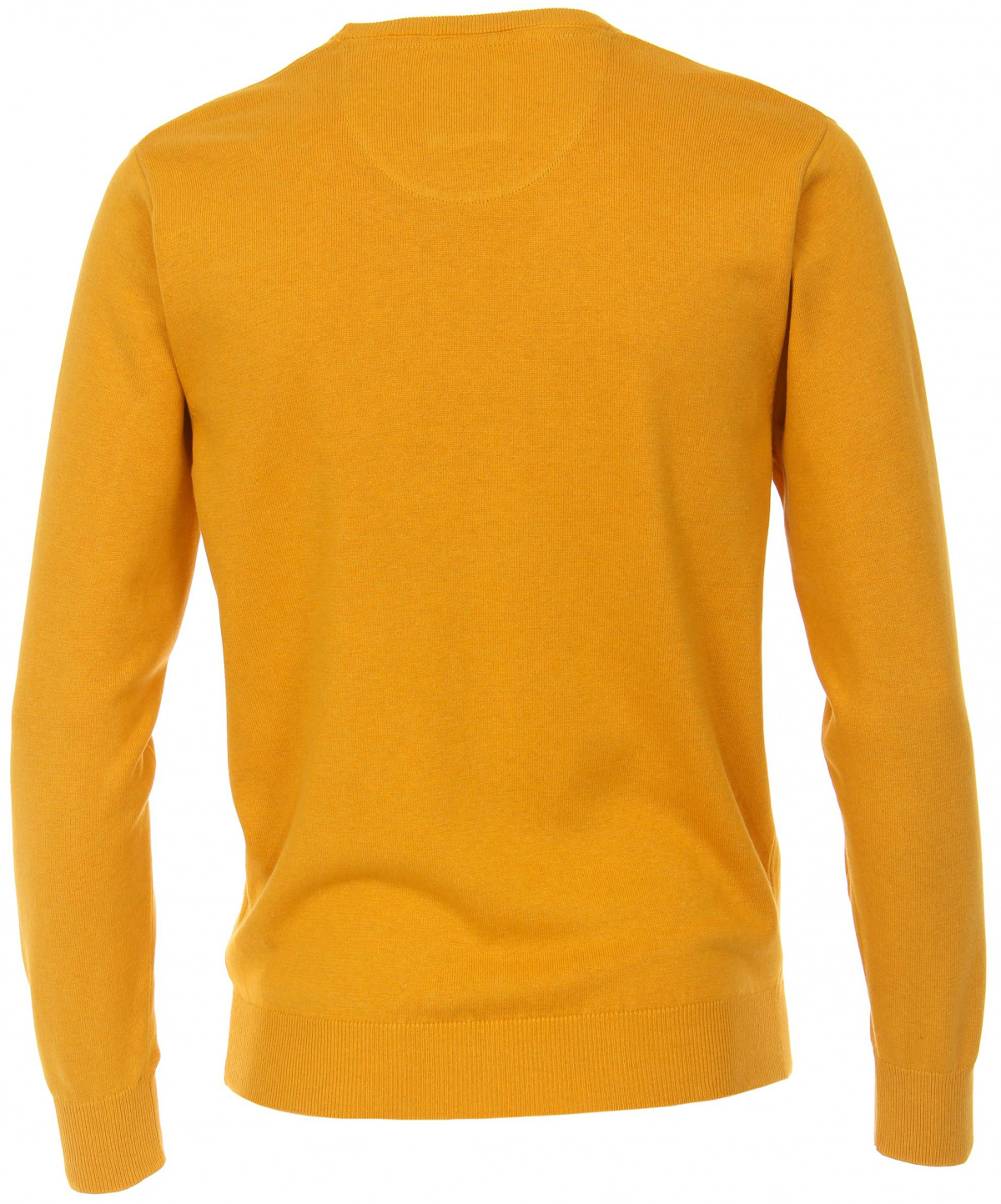 Redmond Pullover - Rundhals-Ausschnitt - gelb