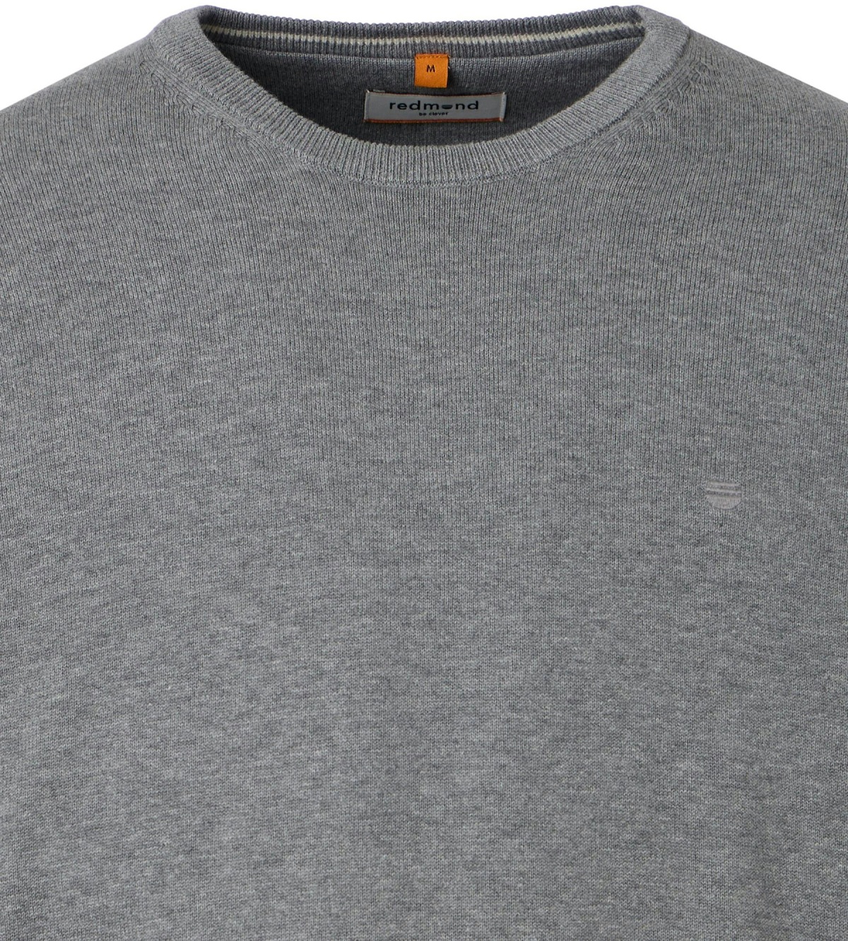 Redmond Pullover - Rundhals-Ausschnitt - grau