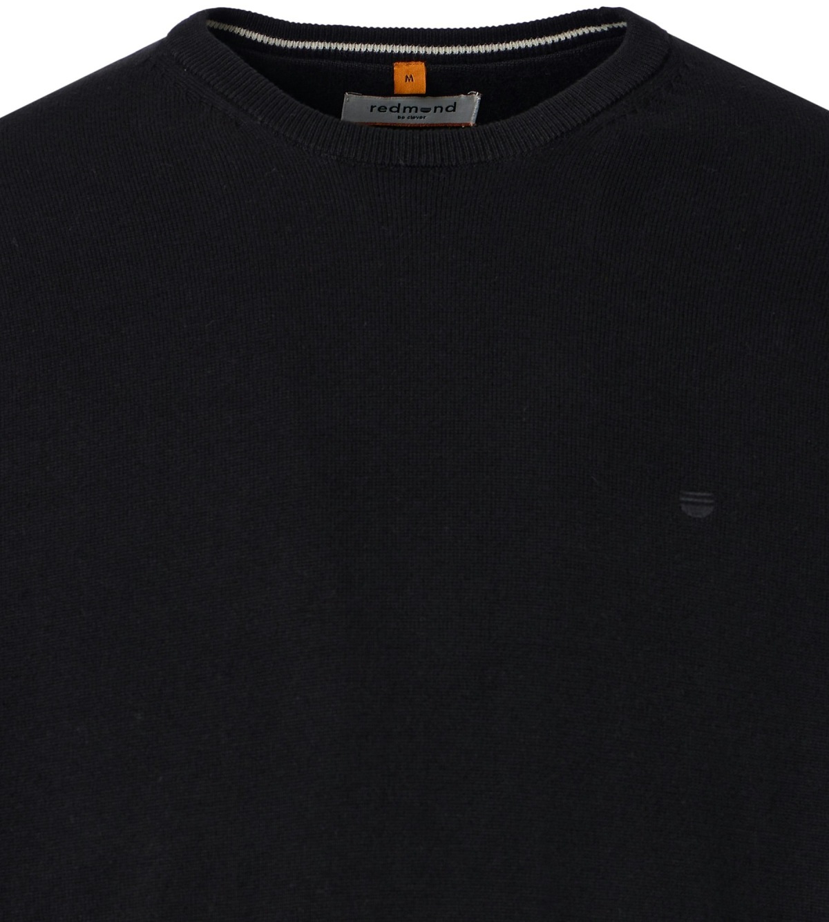 Redmond Pull-over - col rond - noir