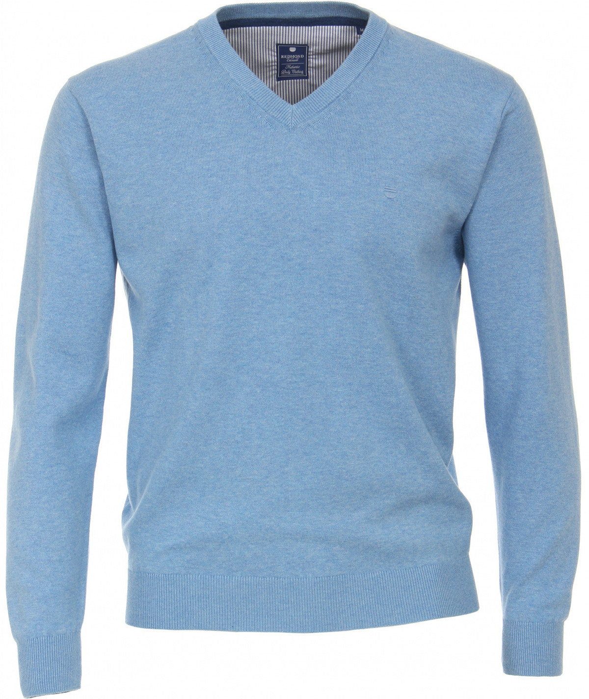 Redmond Pullover - V-Ausschnitt - hellblau