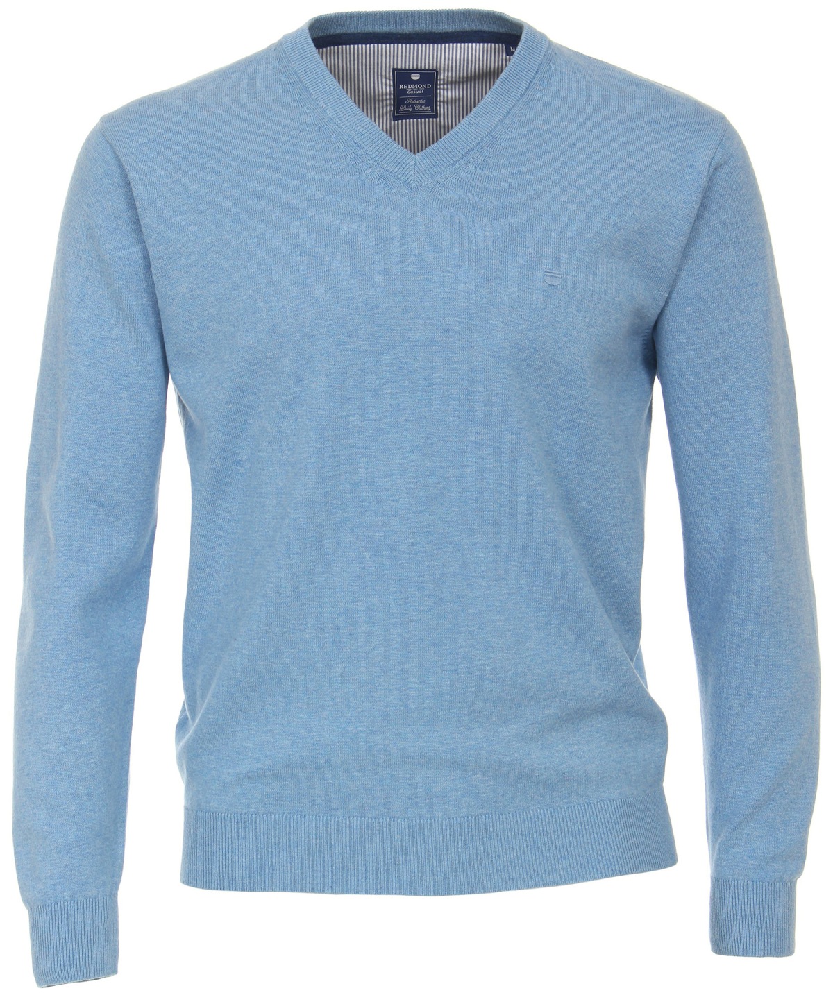 Redmond Pullover - V-Ausschnitt - hellblau