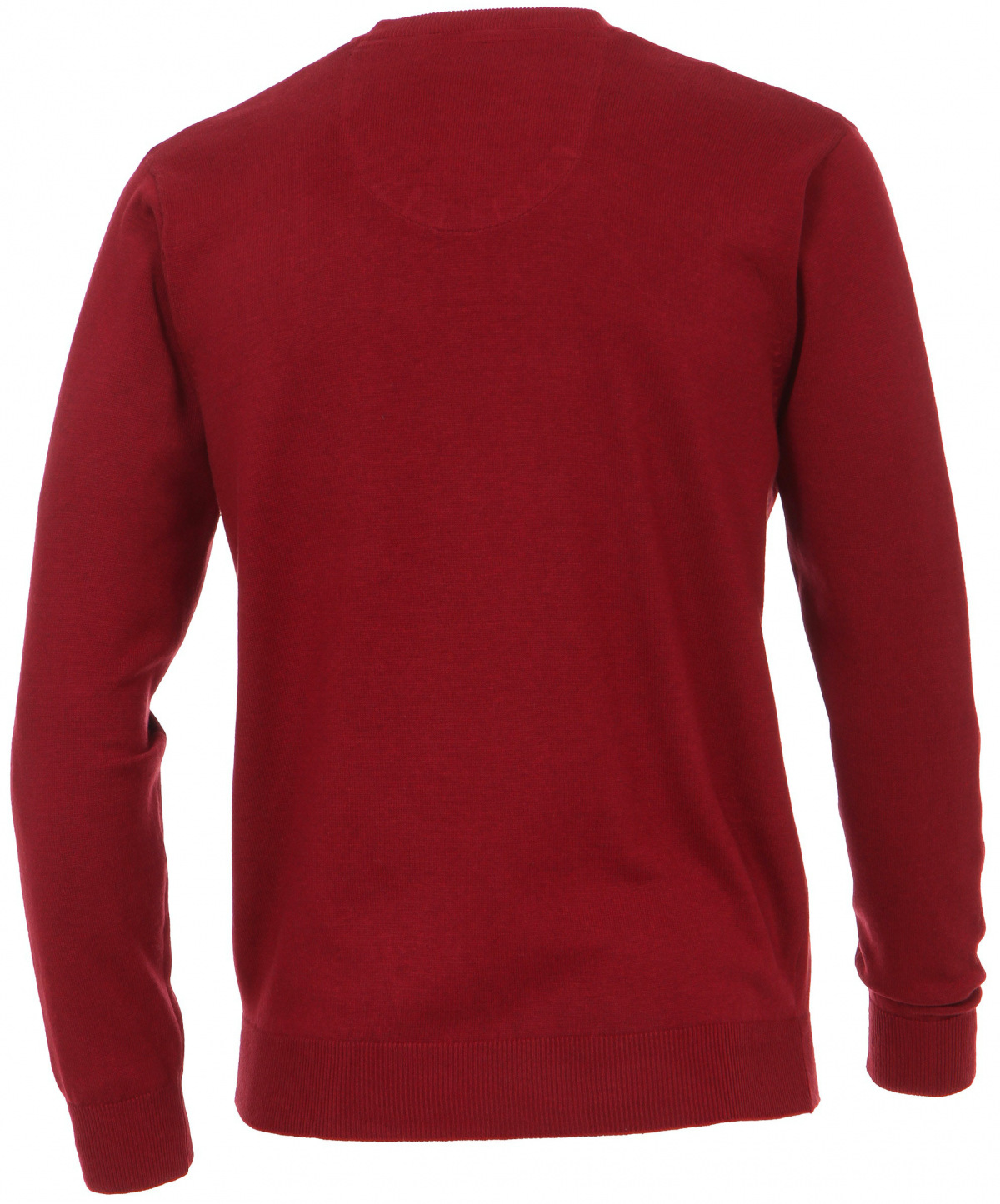 Redmond Pullover - V-Ausschnitt - rot