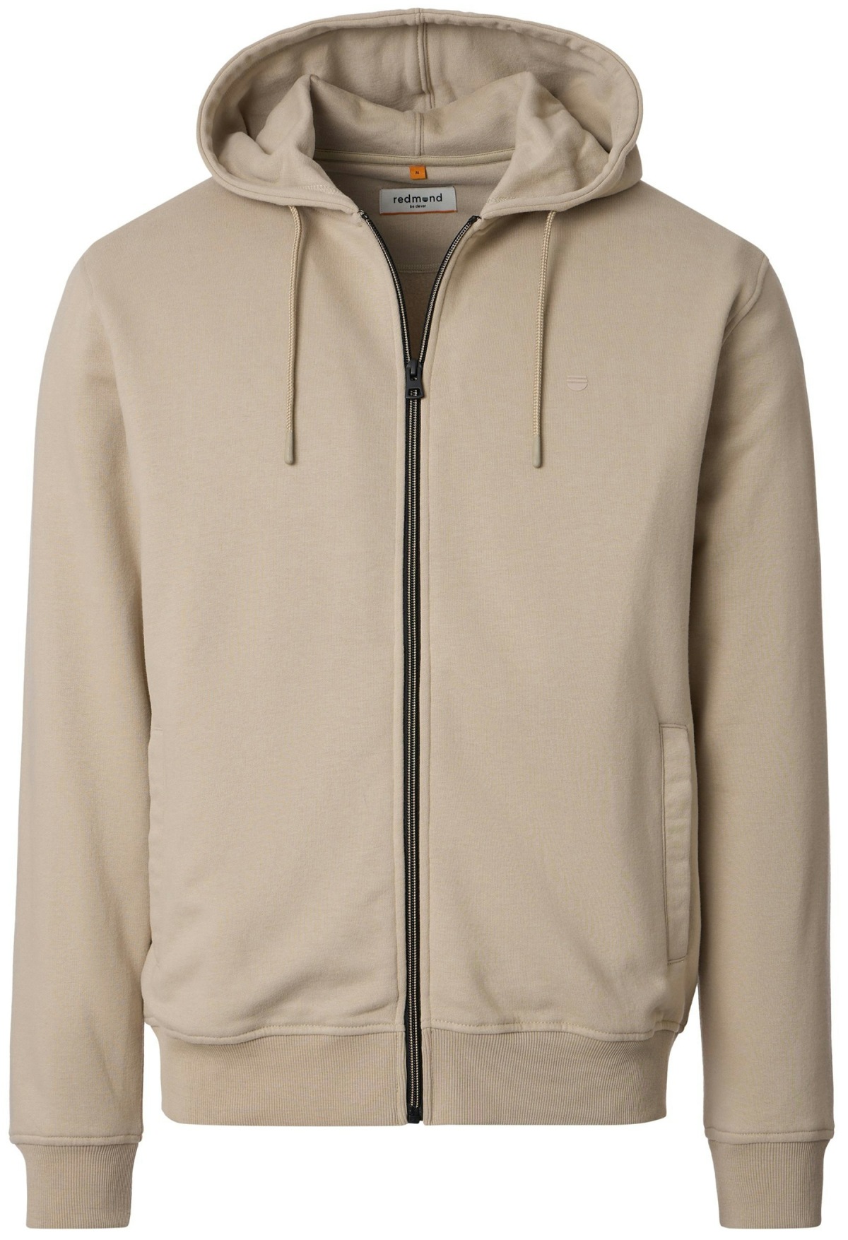 Redmond Sweatjacke / Hoody - mit Reissverschluss - beige