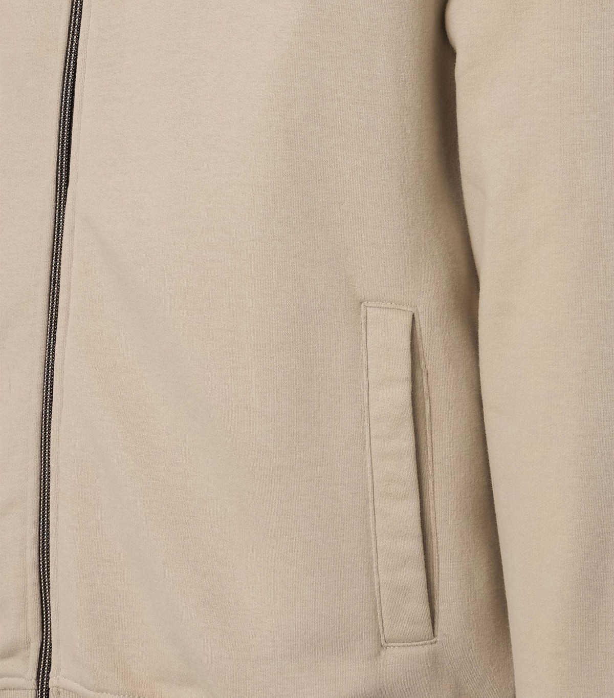 Redmond Sweatjacke / Hoody - mit Reissverschluss - beige