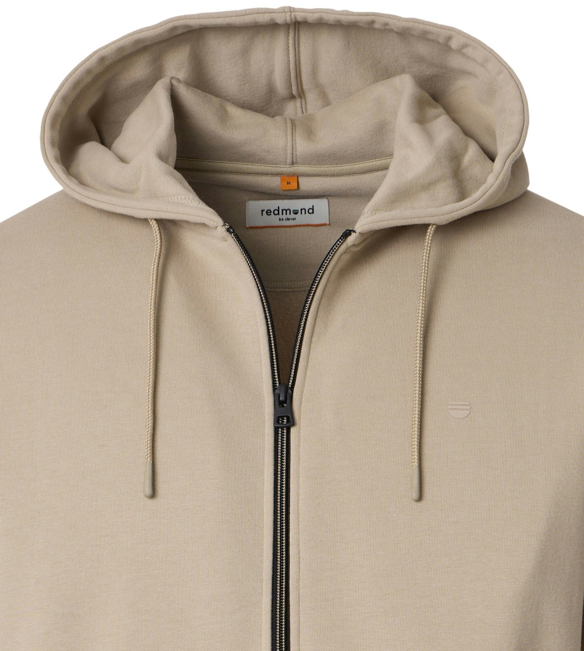 Redmond Sweatjacke / Hoody - mit Reissverschluss - beige