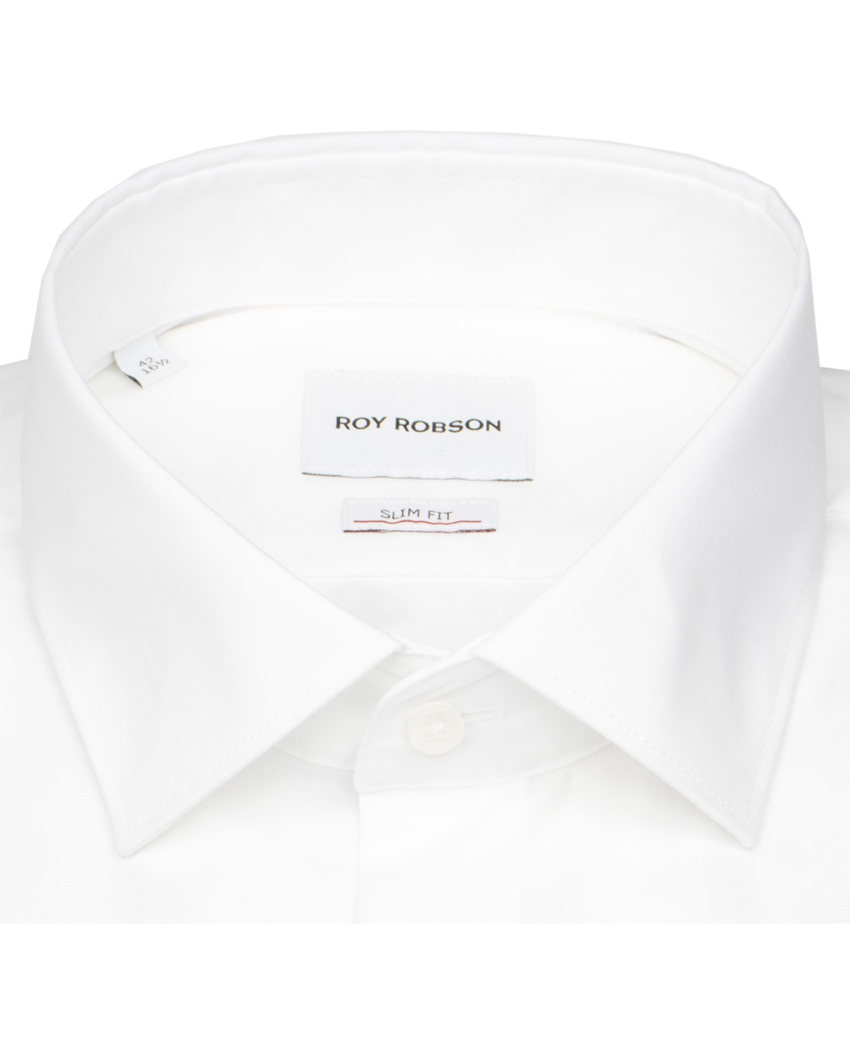 Roy Robson Hemd - Slim Fit - Kentkragen - weiß - ohne OVP