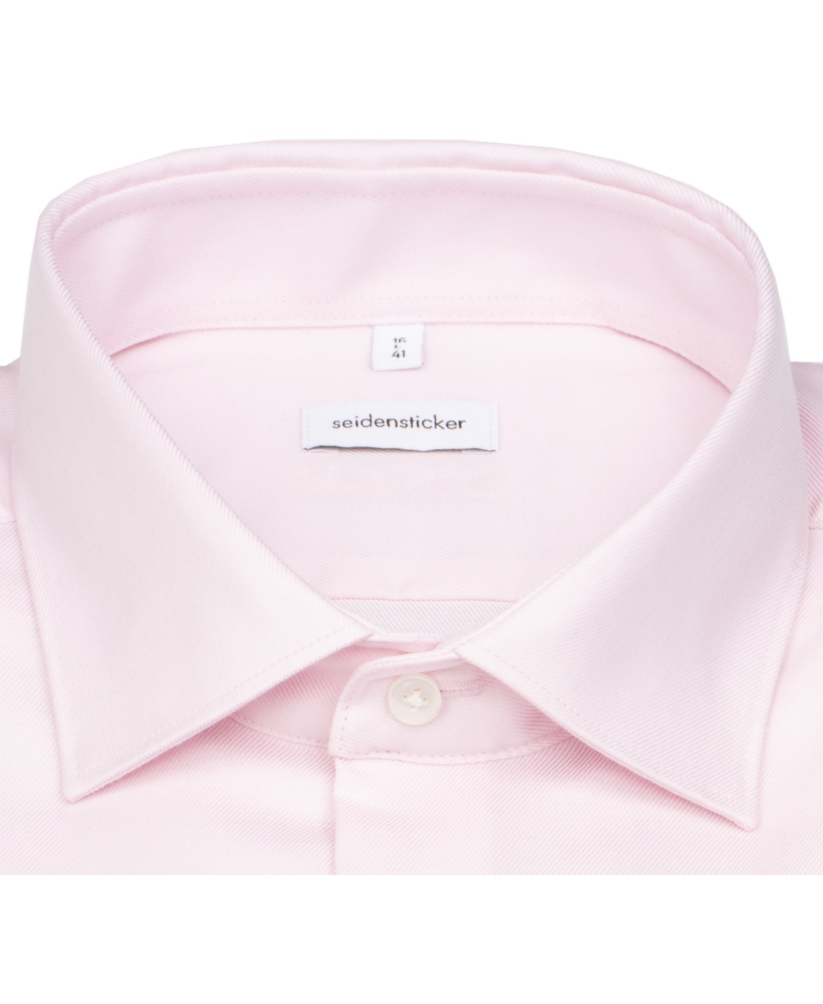 Seidensticker Hemd - Regular Fit - Kentkragen - Feintwill - rosa - ohne OVP