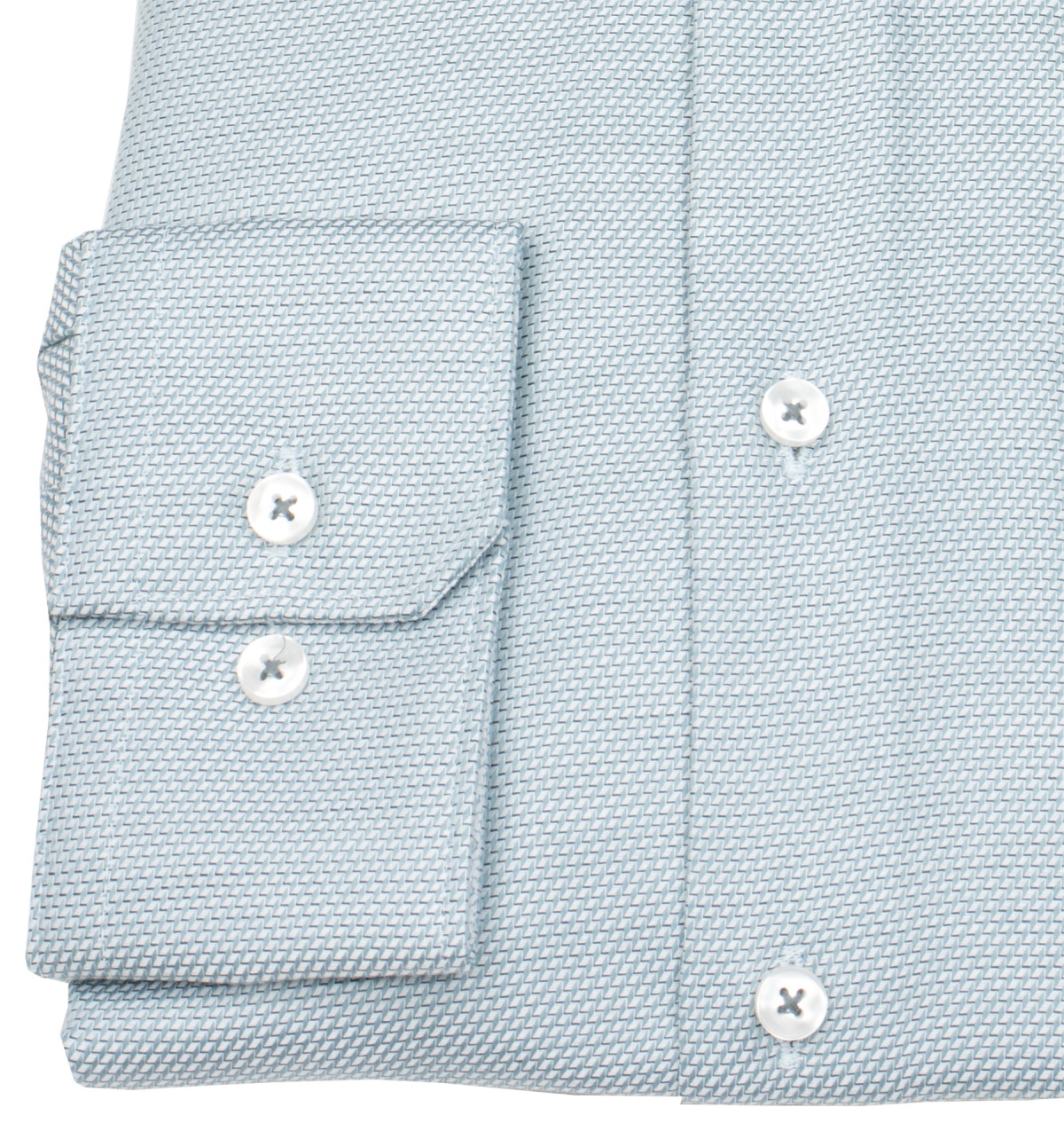 Seidensticker Chemise - Regular Fit - Col Kent - Imprimé - vert / blanc