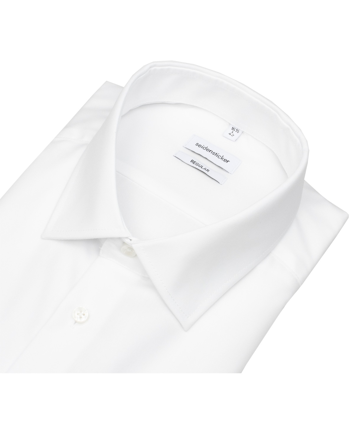 Seidensticker Hemd - Regular Fit - Kentkragen - weiß - extra langer Arm 70cm