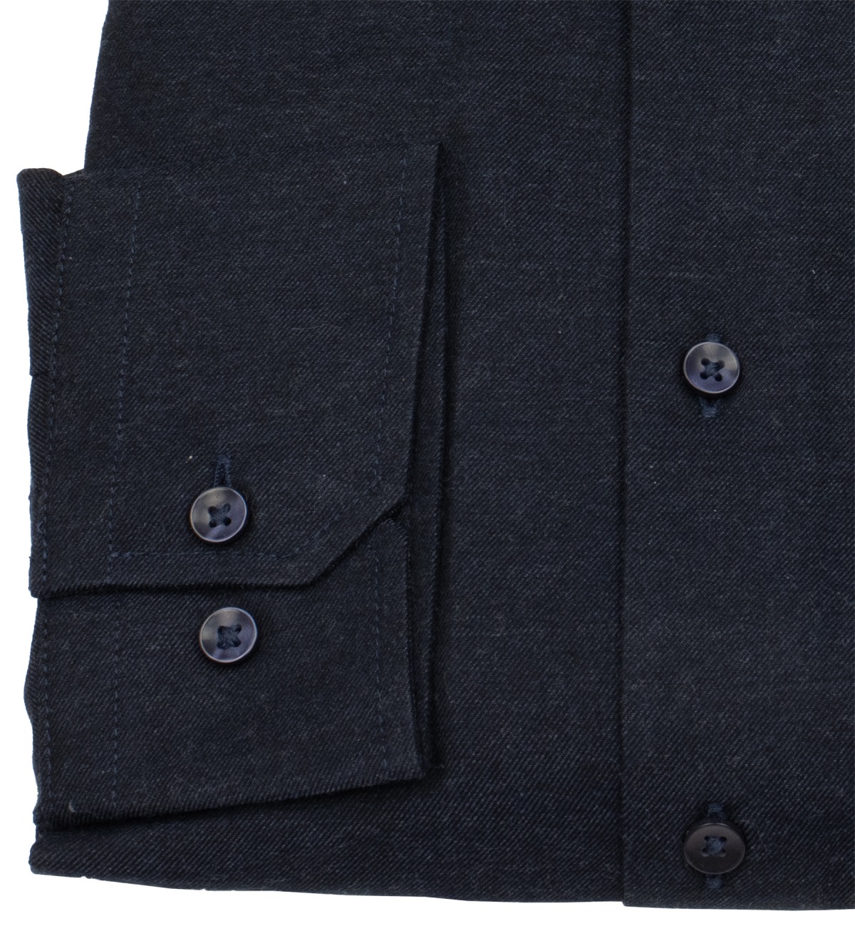 Seidensticker Hemd - Regular Fit - Twill - extra blickdicht - dunkelblau
