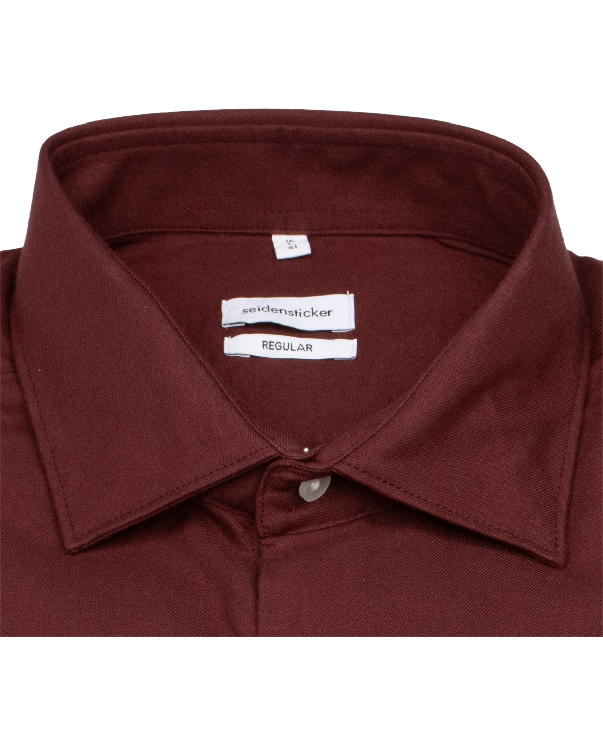 Seidensticker Hemd - Regular Fit - Twill - extra blickdicht - rot - ohne OVP