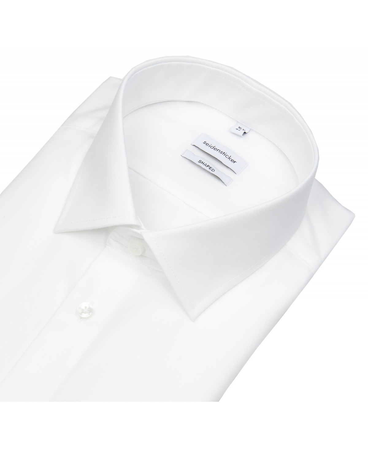 Seidensticker Hemd - Shaped Fit - Kentkragen - weiß - extra langer Arm 70cm