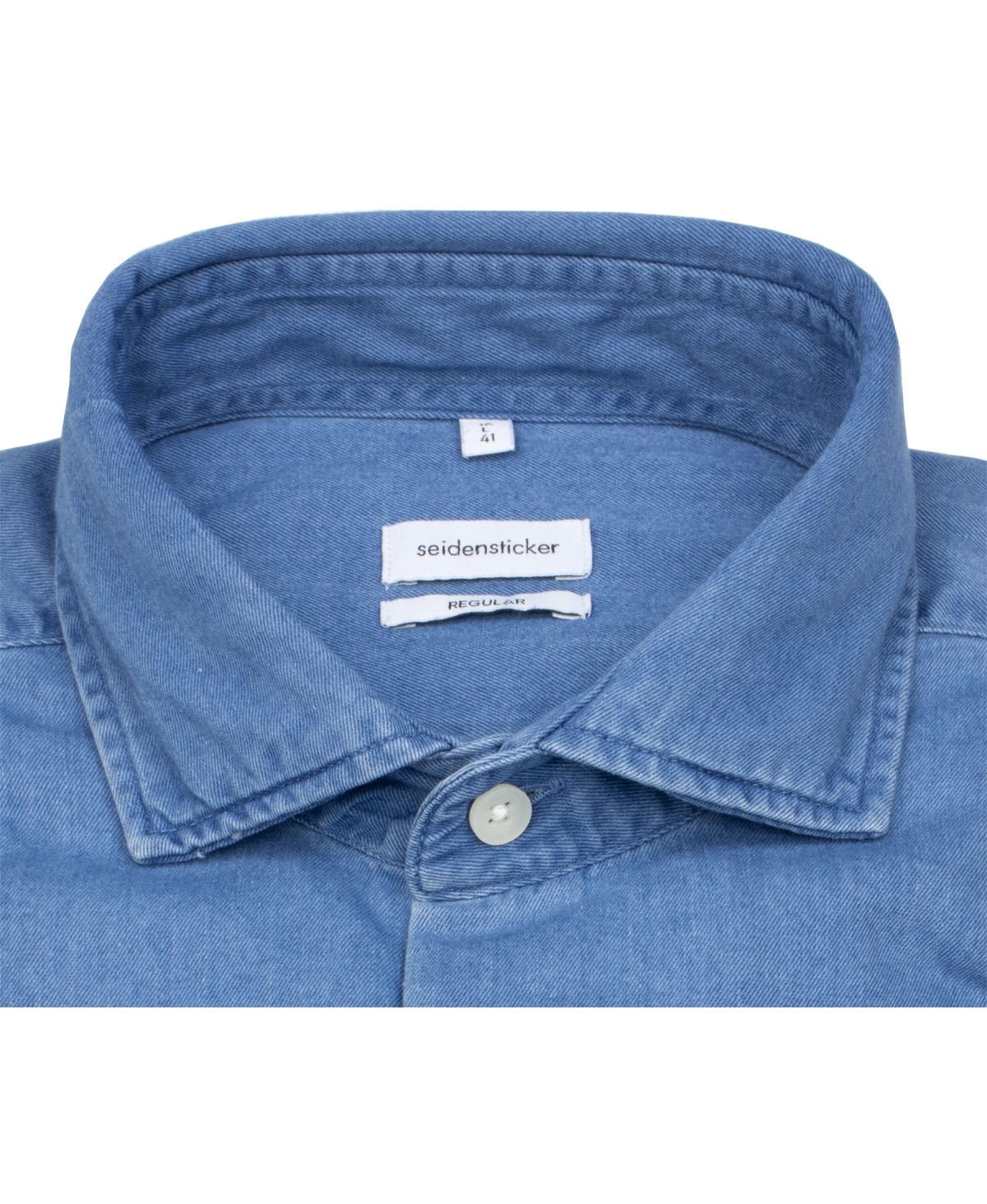 Seidensticker Jeanshemd - Regular Fit - blau