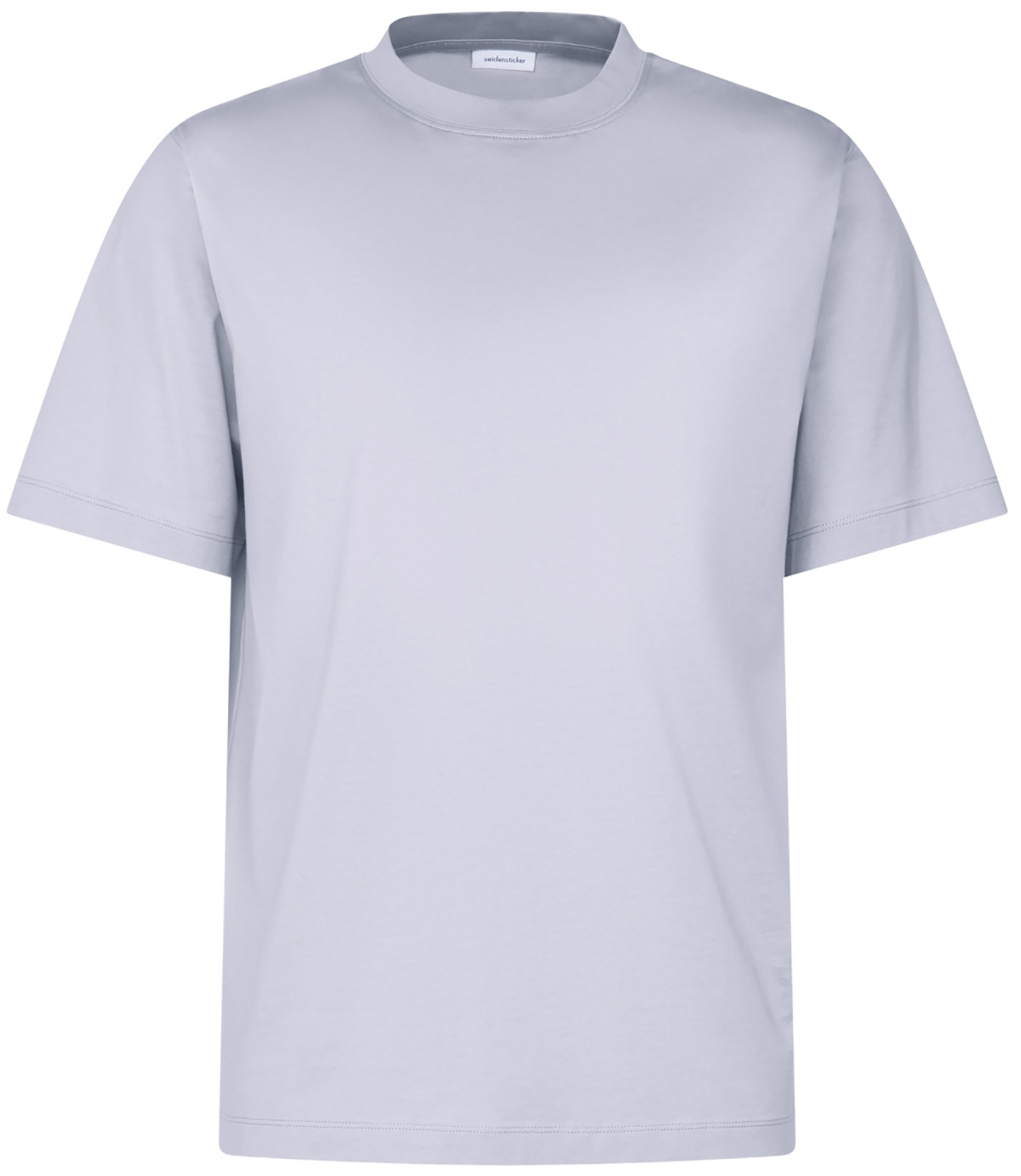 Seidensticker T-Shirt - Regular Fit - Rundhals-Ausschnitt - hellgrau