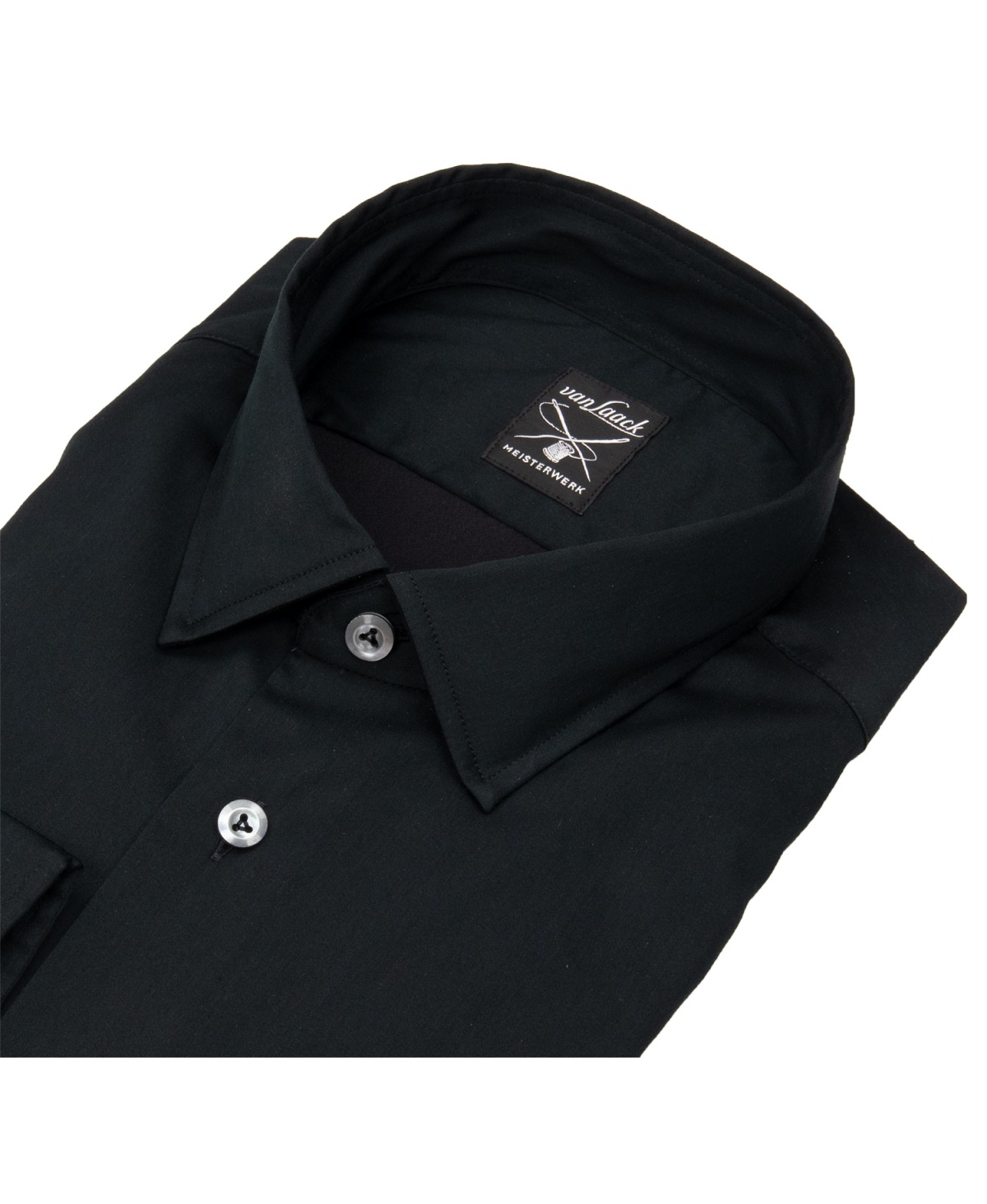 van Laack Hemd - Slim Fit - Kentkragen - Meisterwerk - schwarz - ohne OVP