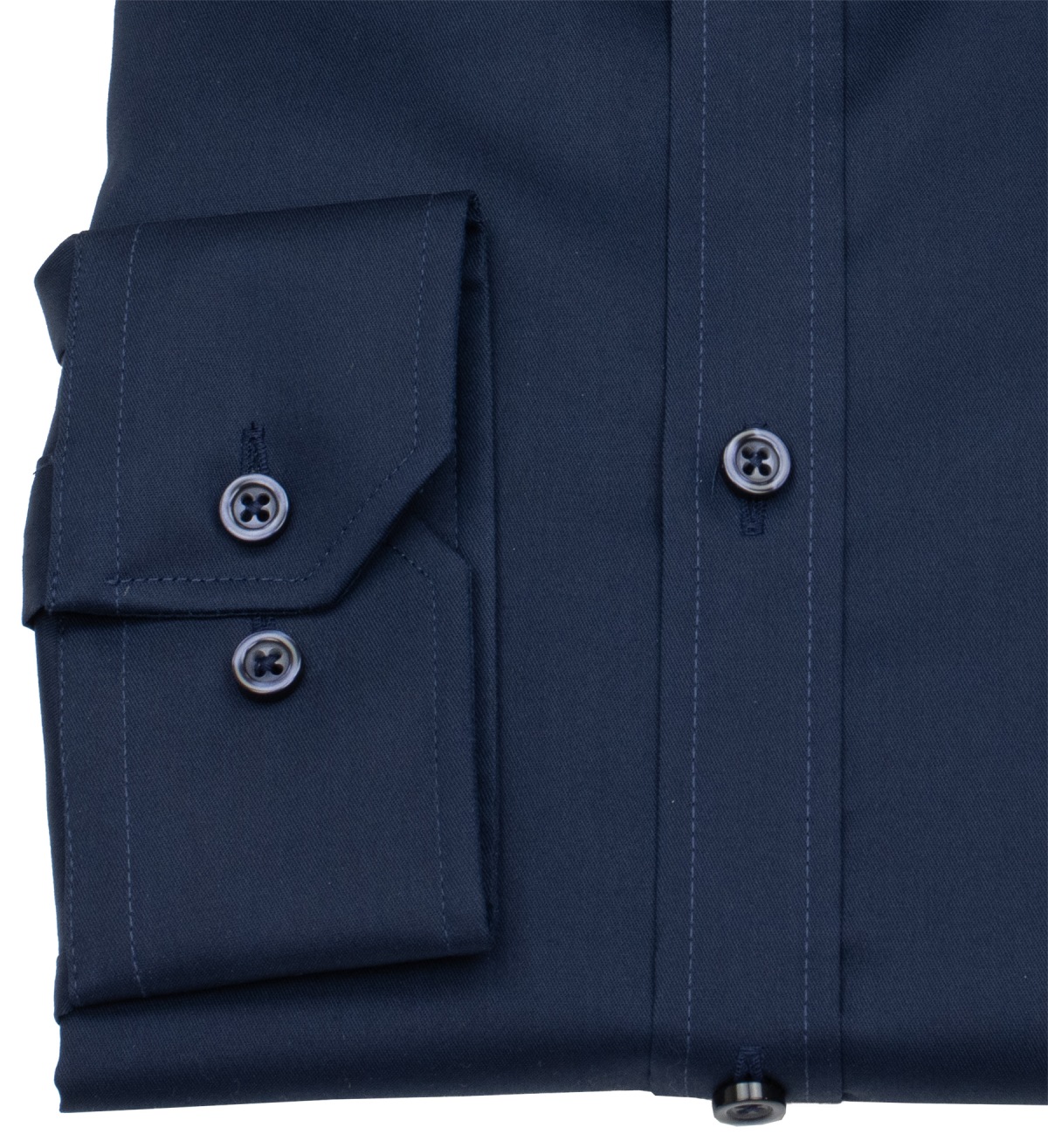 Venti Hemd - Body Fit - Kentkragen - Twill - dunkelblau