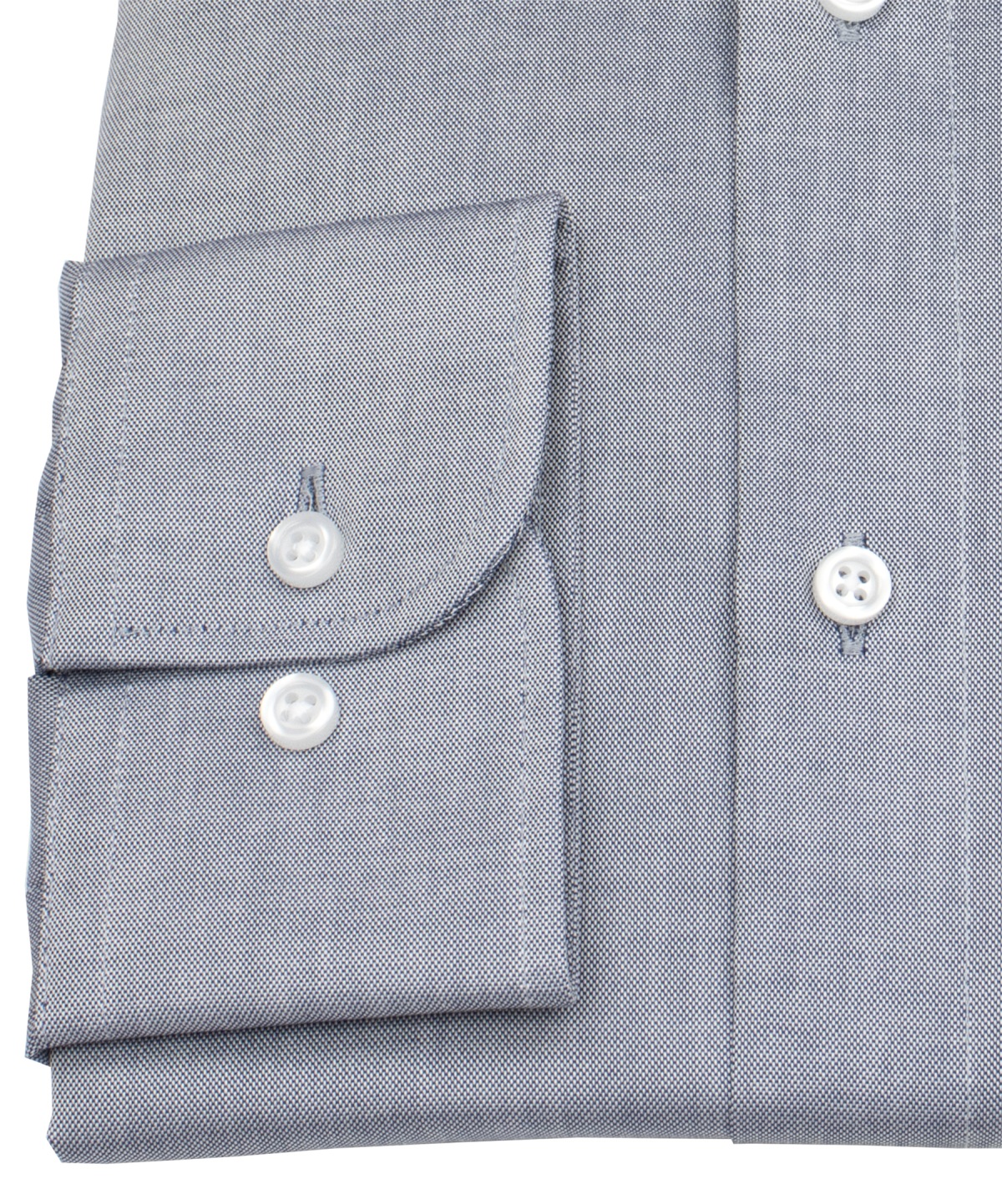 Venti Hemd - Comfort Fit - Button Down Kragen - Oxford Struktur - blau