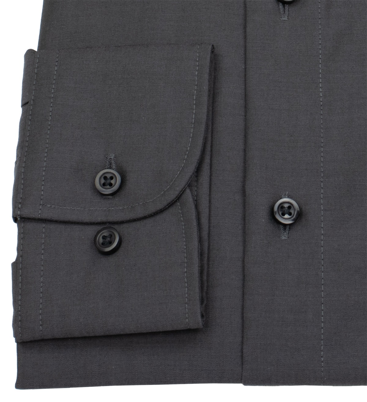 Venti Hemd - Comfort Fit - Kentkragen - anthrazit