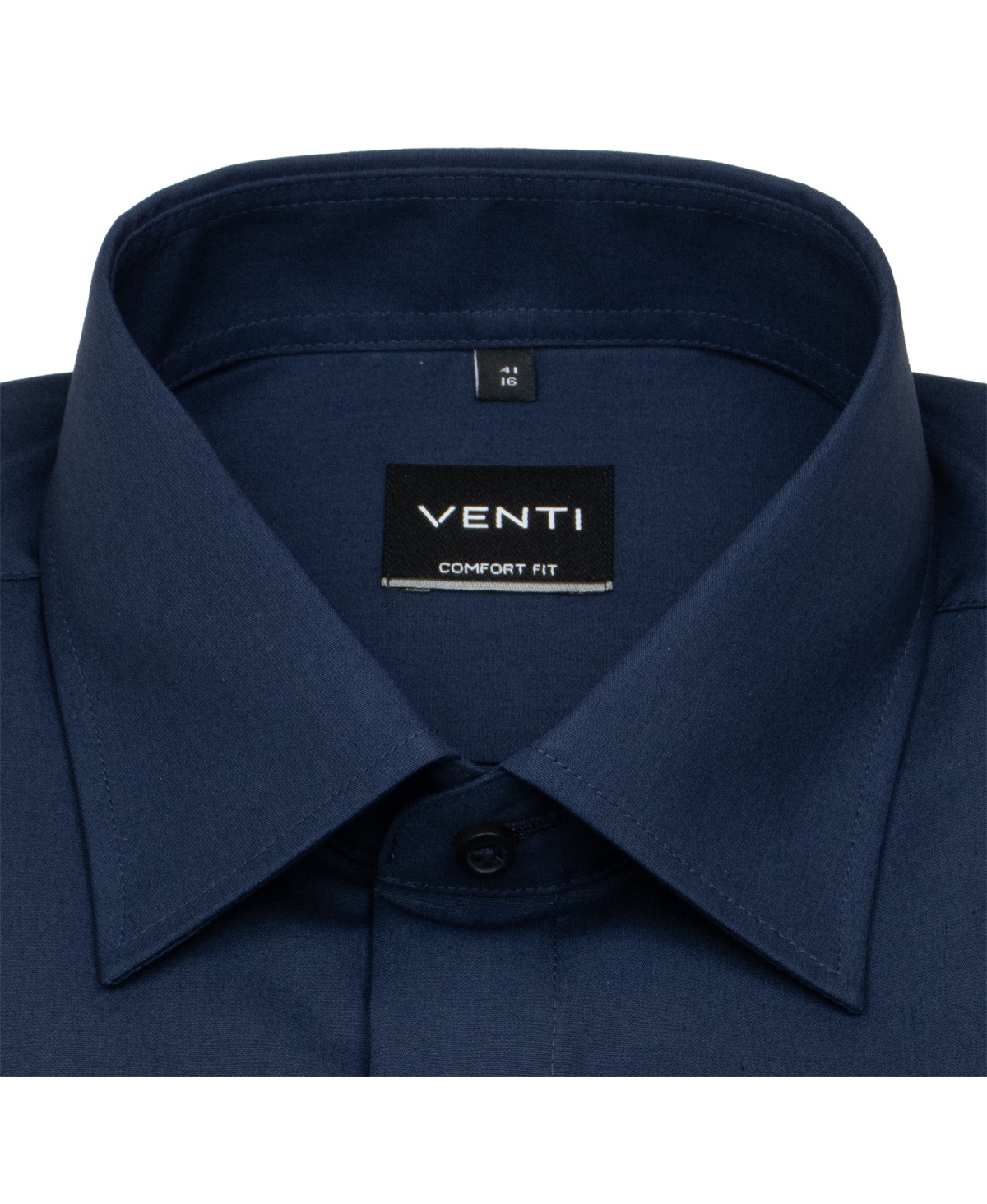 Venti Hemd - Comfort Fit - Kentkragen - dunkelblau