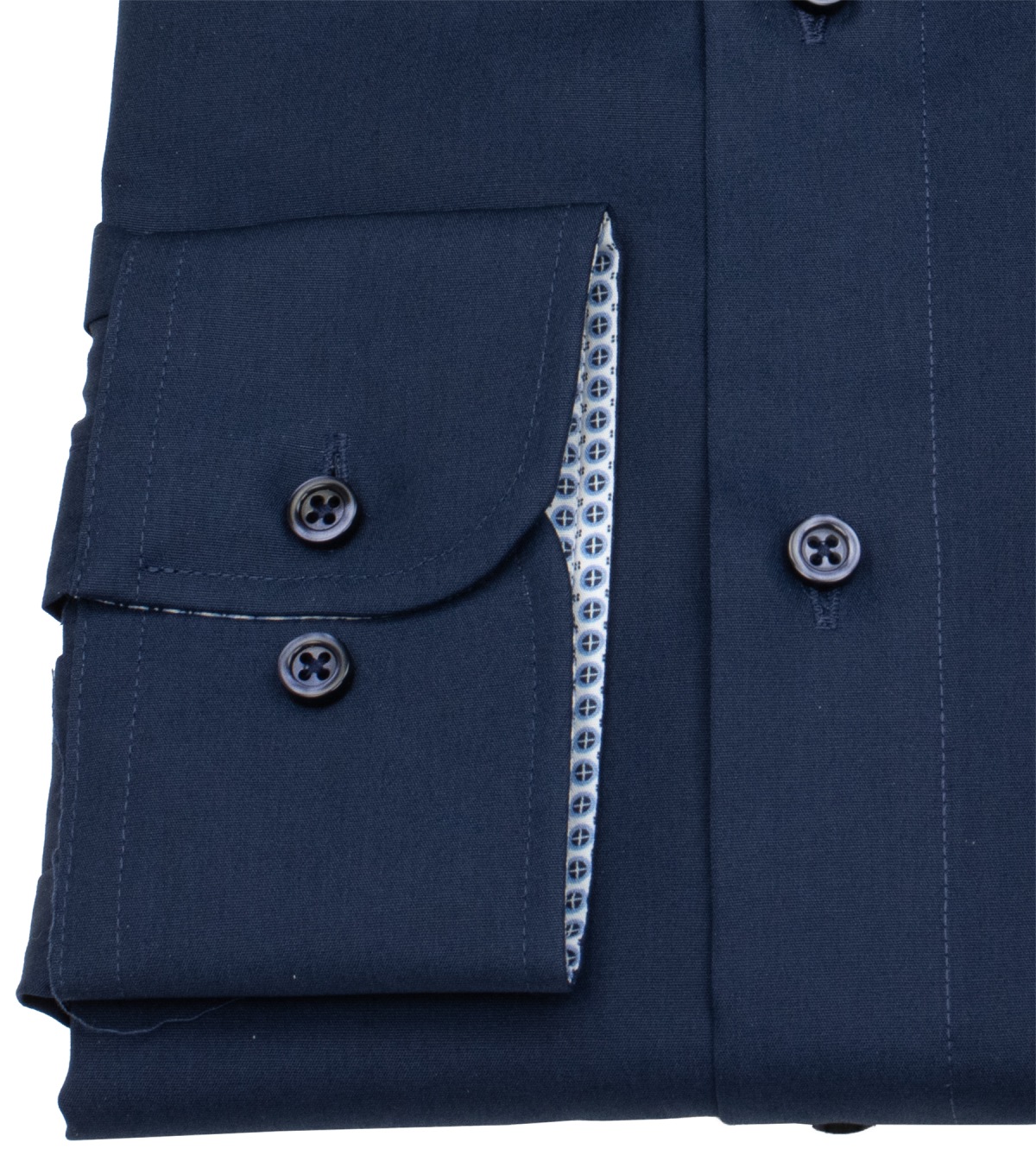 Venti Hemd - Comfort Fit - Kentkragen - dunkelblau