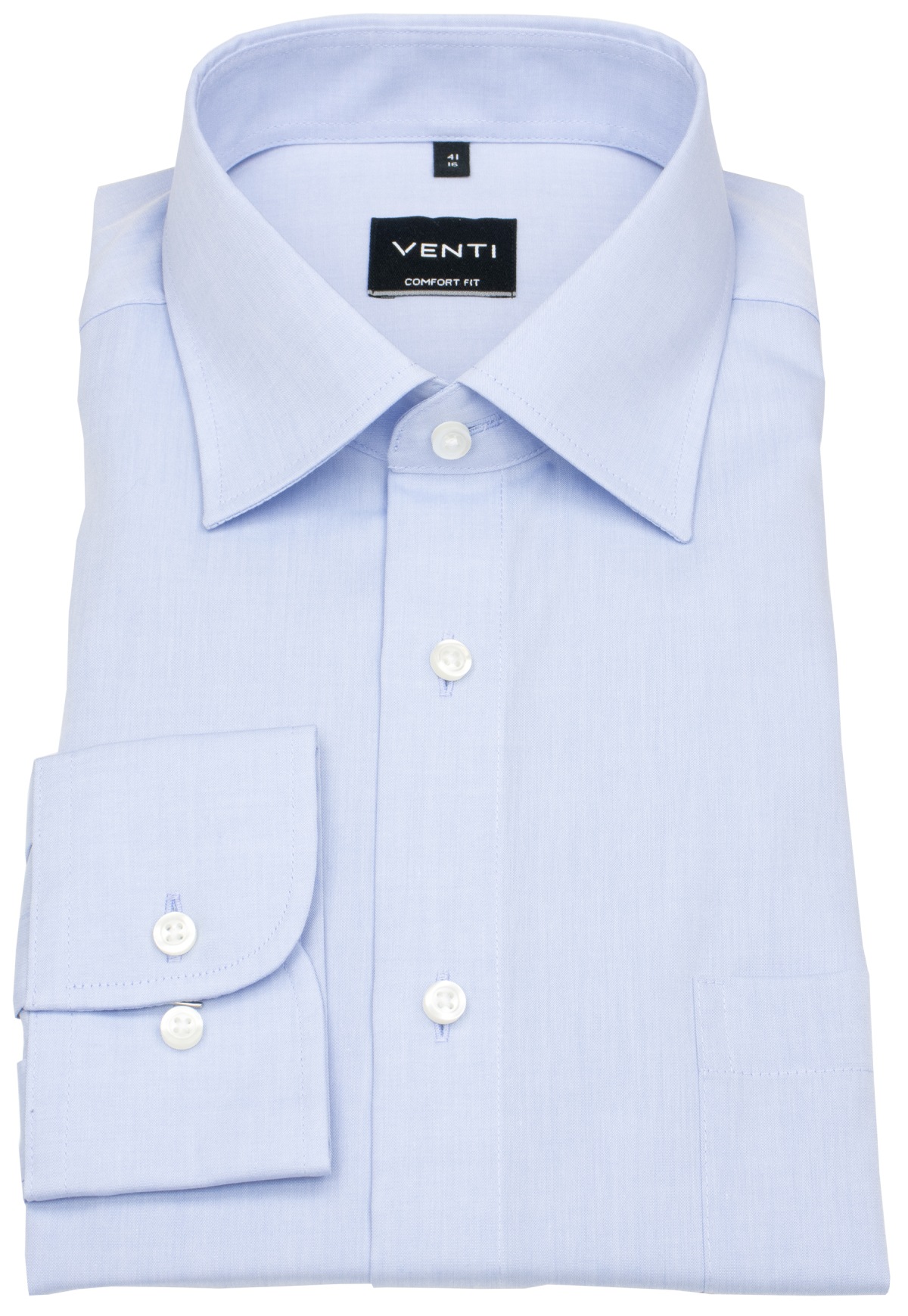 Venti Hemd - Comfort Fit - Kentkragen - hellblau