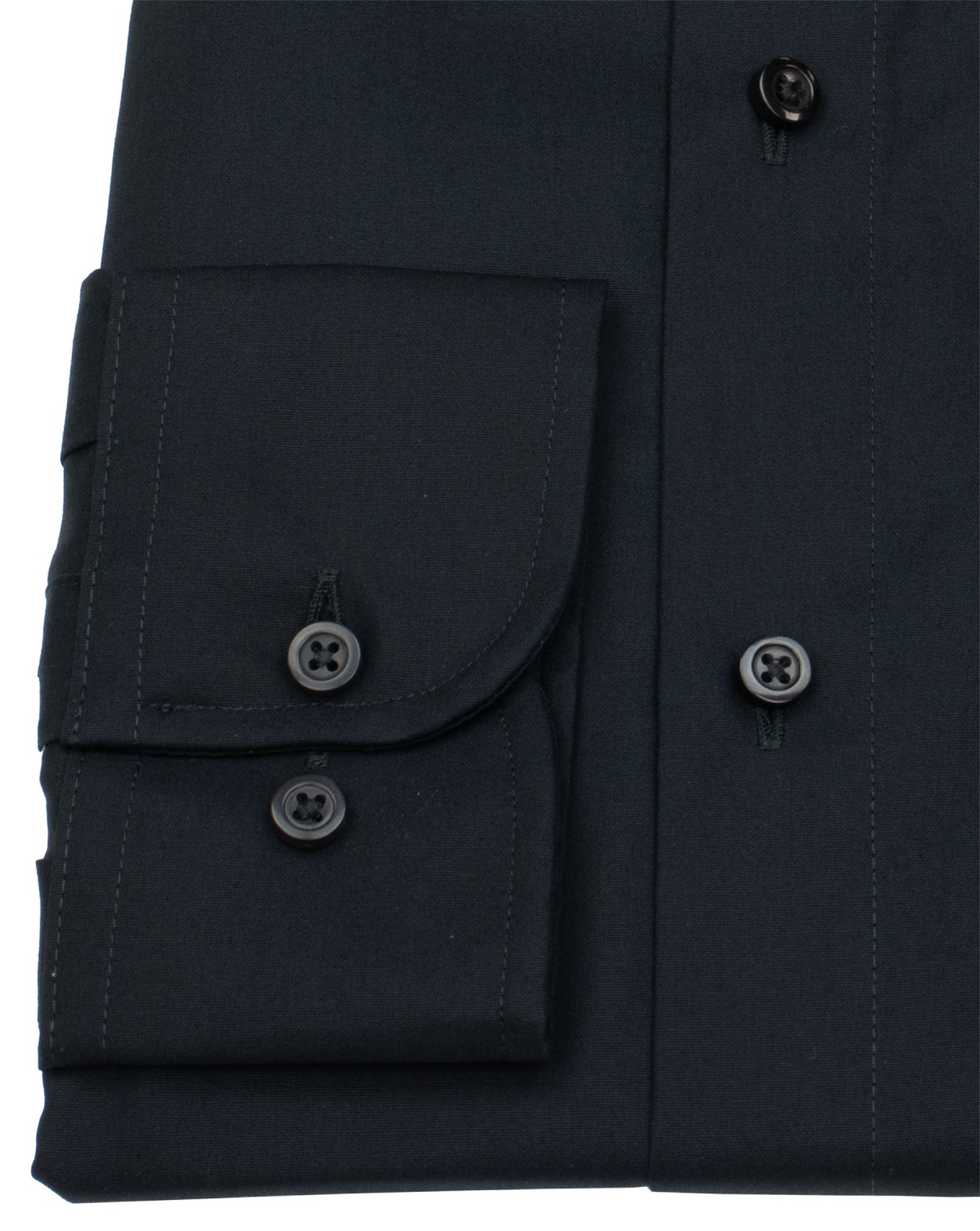 Venti Hemd - Comfort Fit - Kentkragen - schwarz