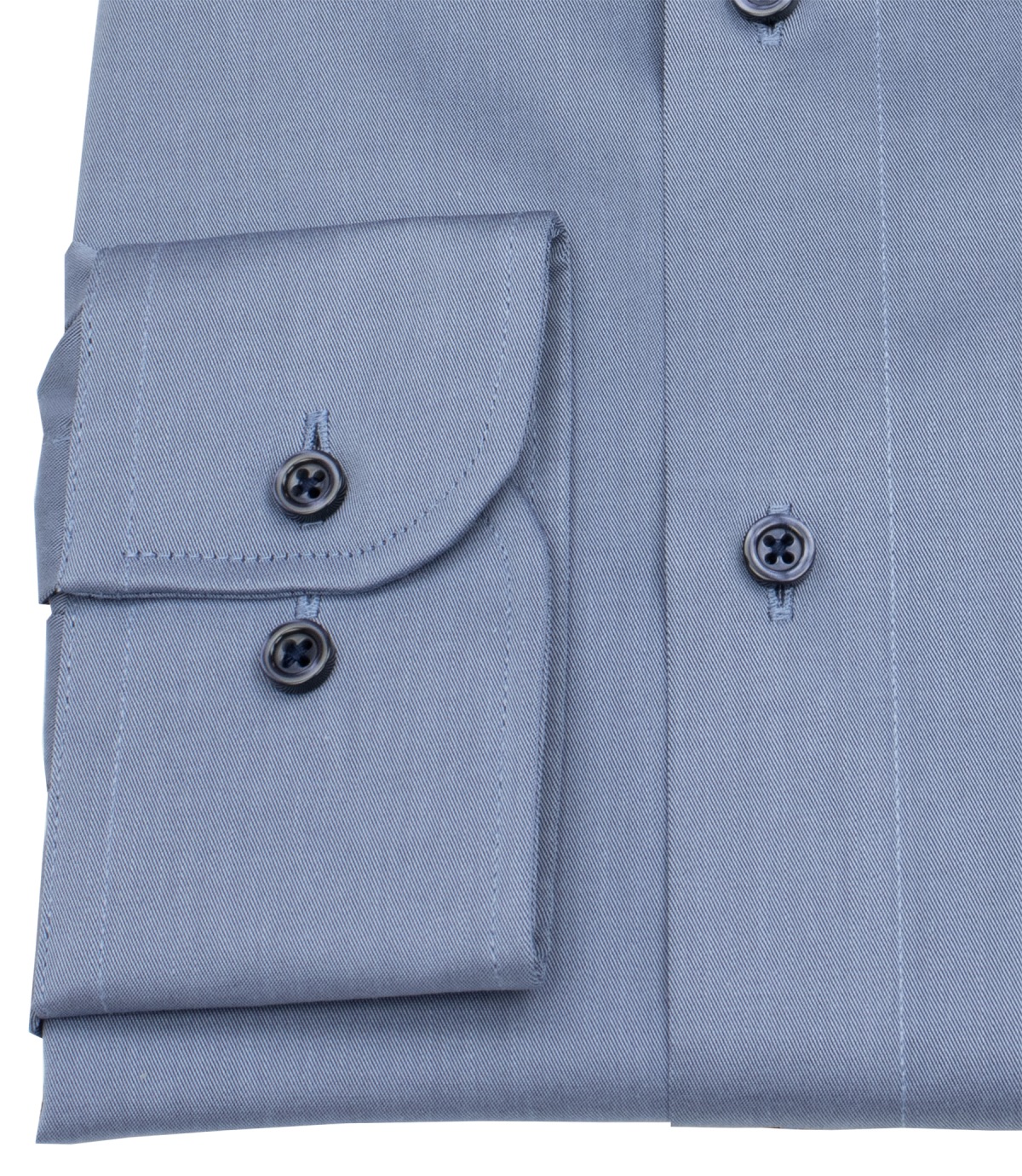 Venti Hemd - Comfort Fit - Kentkragen - Twill - blau