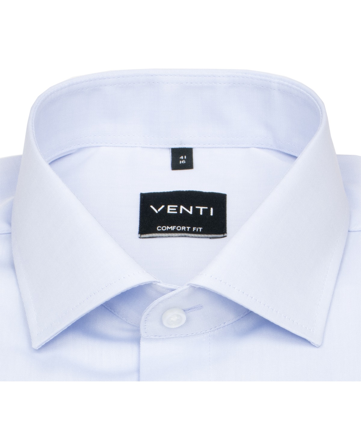 Venti Hemd - Comfort Fit - Kentkragen - Twill - hellblau