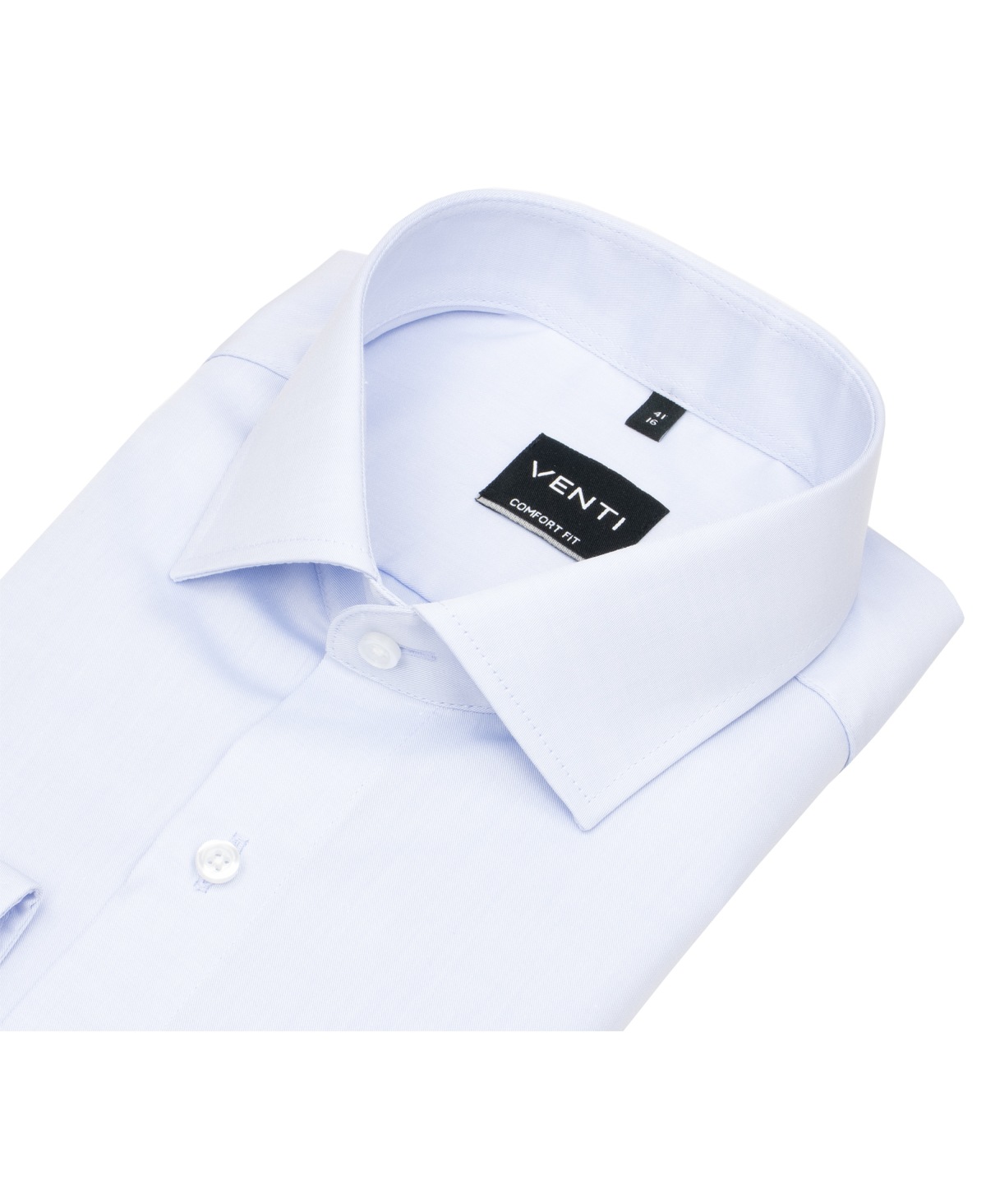 Venti Hemd - Comfort Fit - Kentkragen - Twill - hellblau