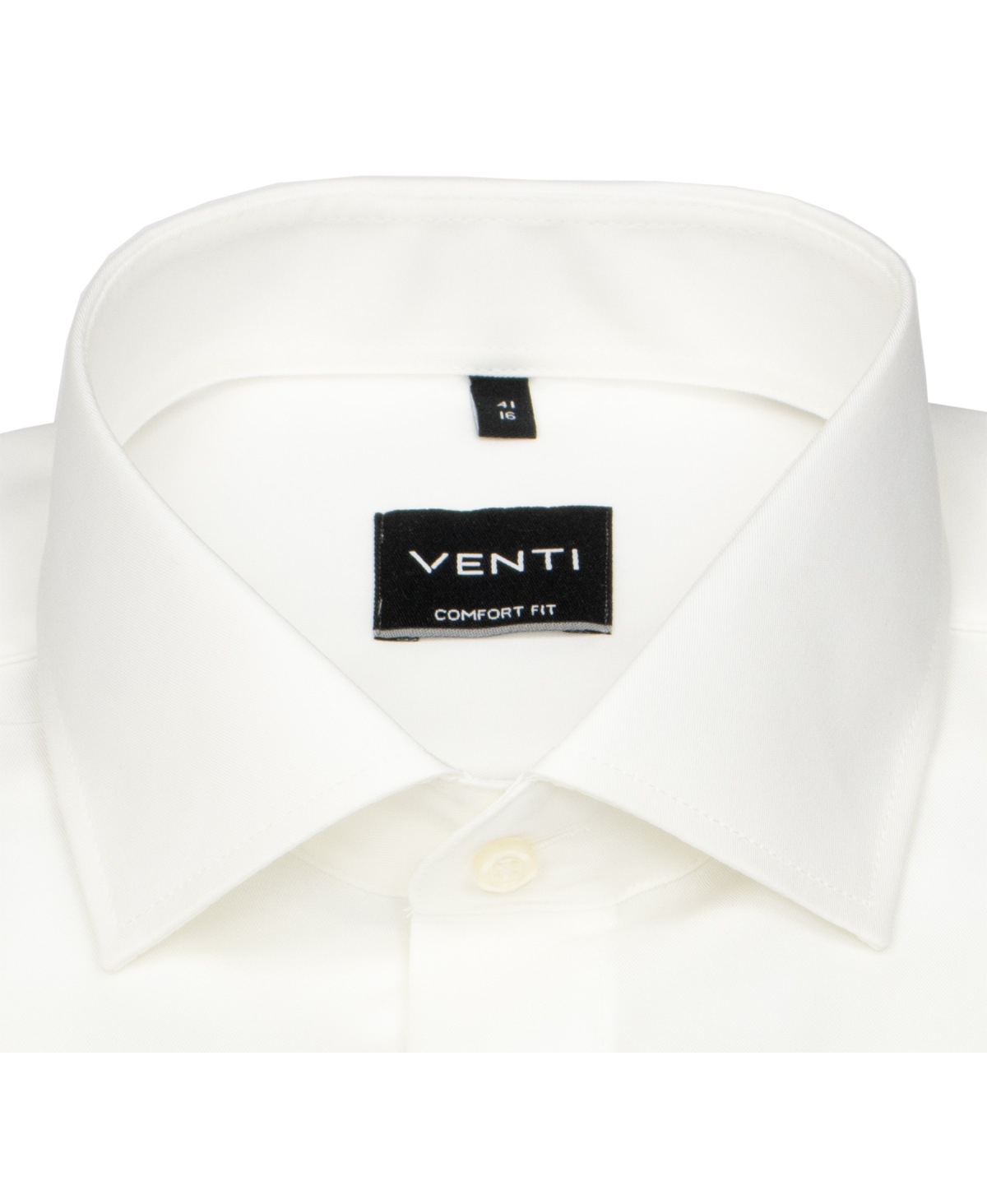 Venti Hemd - Comfort Fit - Kentkragen - Twill - helles beige