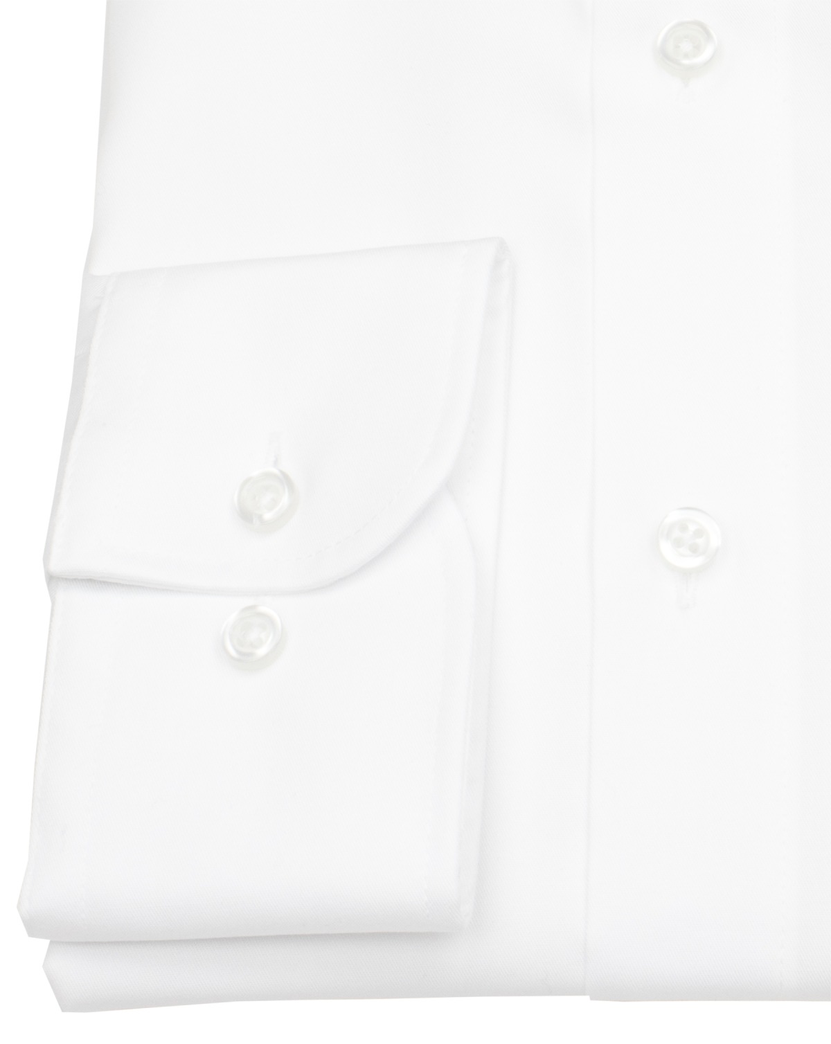 Venti Hemd - Comfort Fit - Kentkragen - Twill - weiß